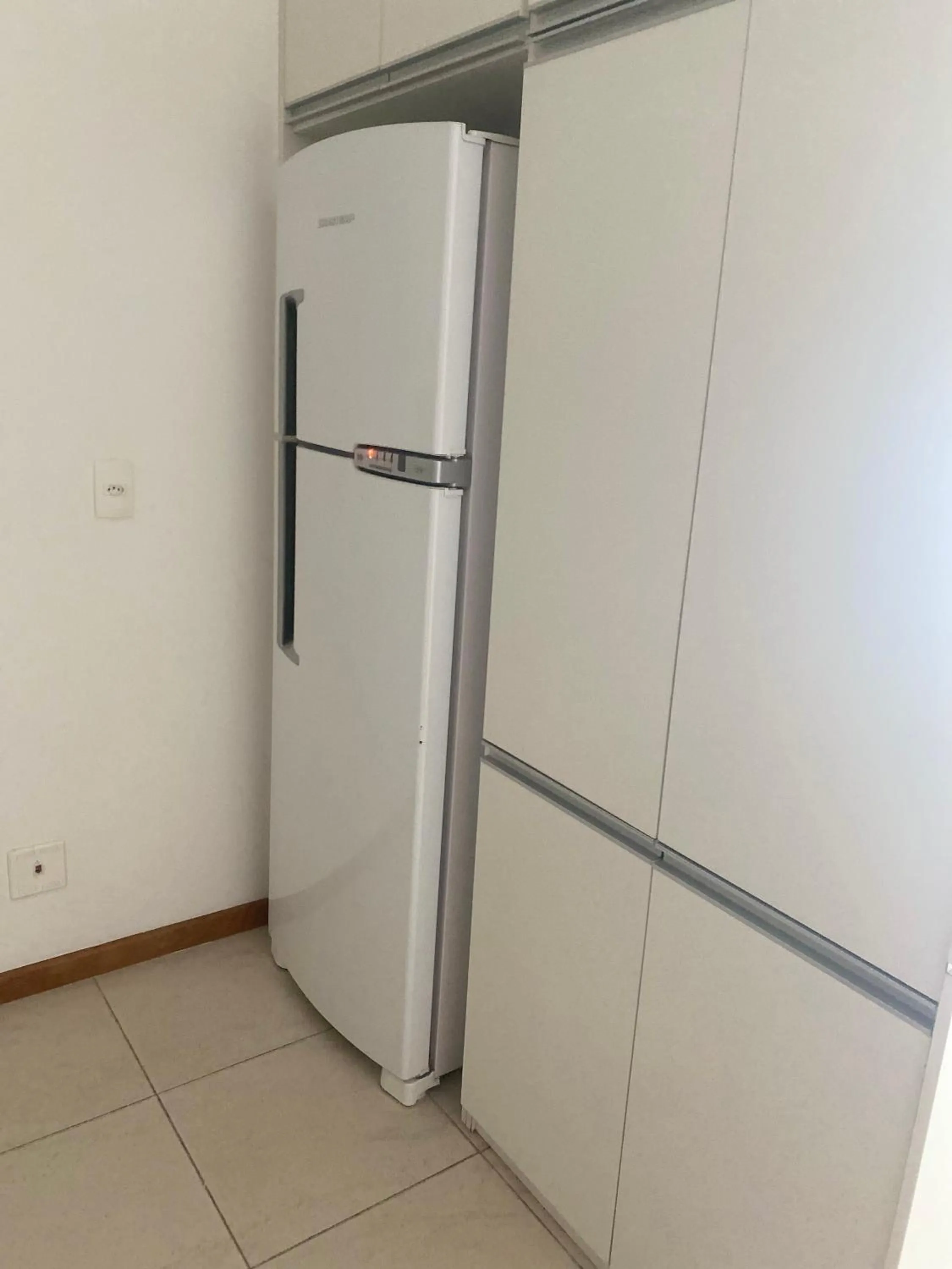 Kitchen or kitchenette in Flat Família Saint Moritz Brasília Hotel