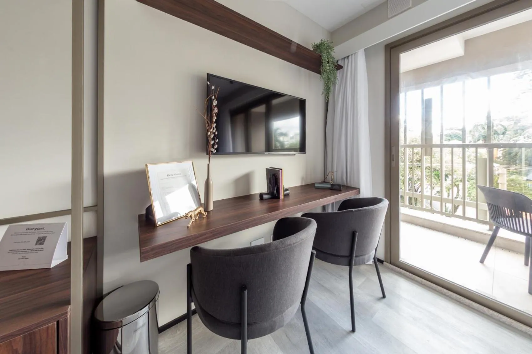 Balcony/Terrace in Charlie Ibirapuera - Perto da Bienal e Aeroporto CGH