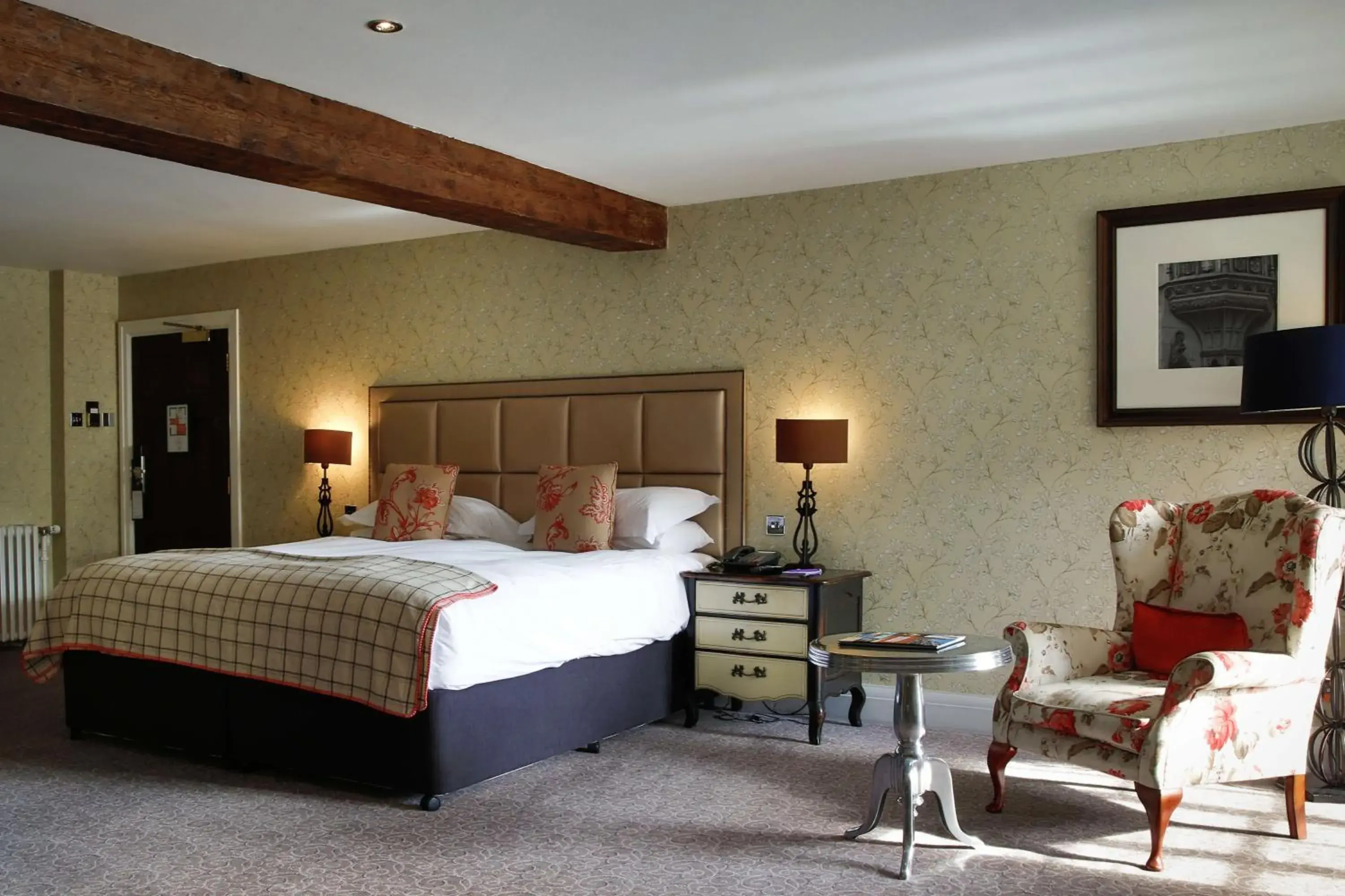 Luxe Room with Sofa and Chair Bed in Mottram Hall Luxe Room with Sofa and Chair Bed in Mottram Hall