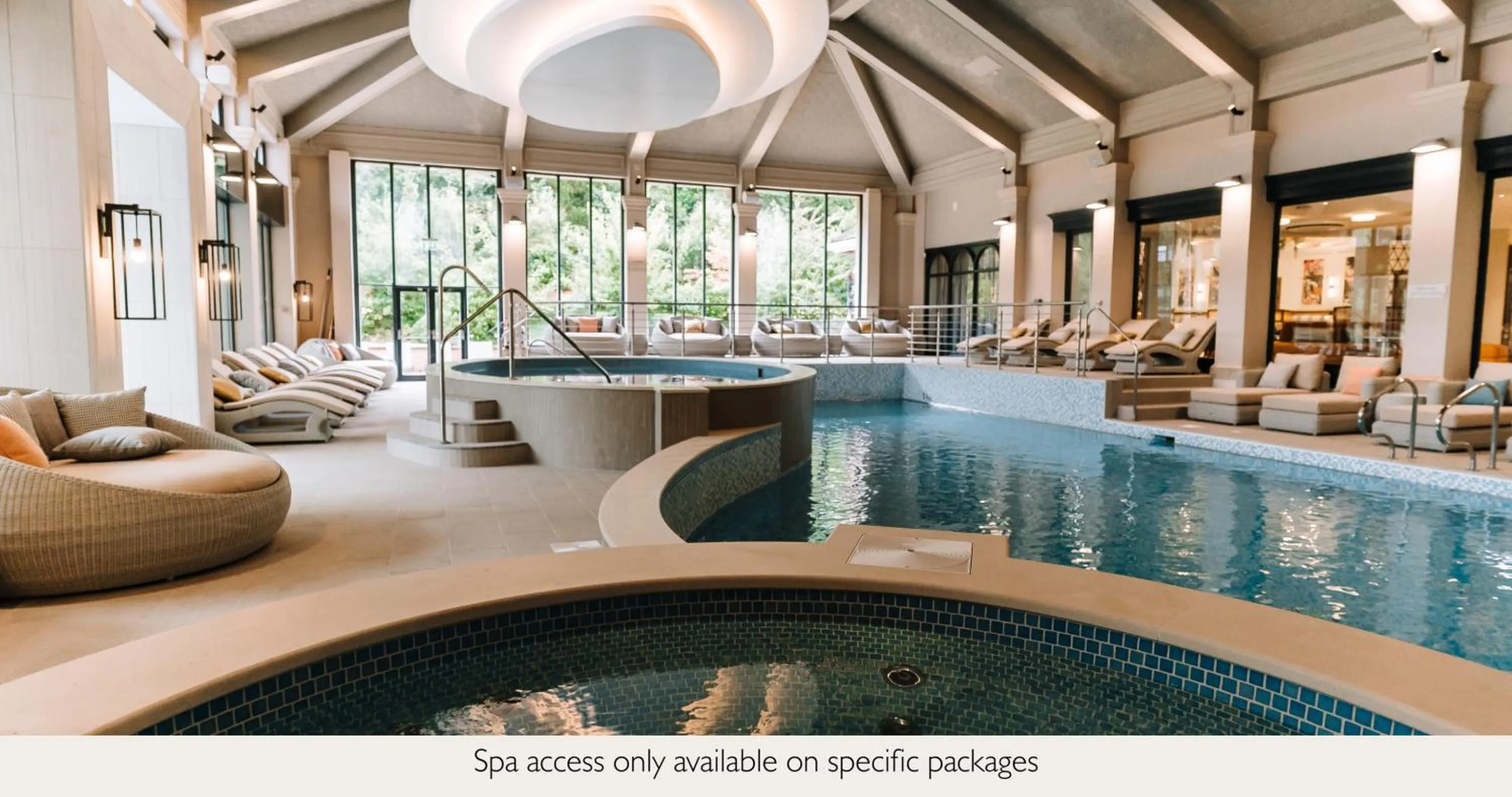 Swimming pool in Mottram Hall