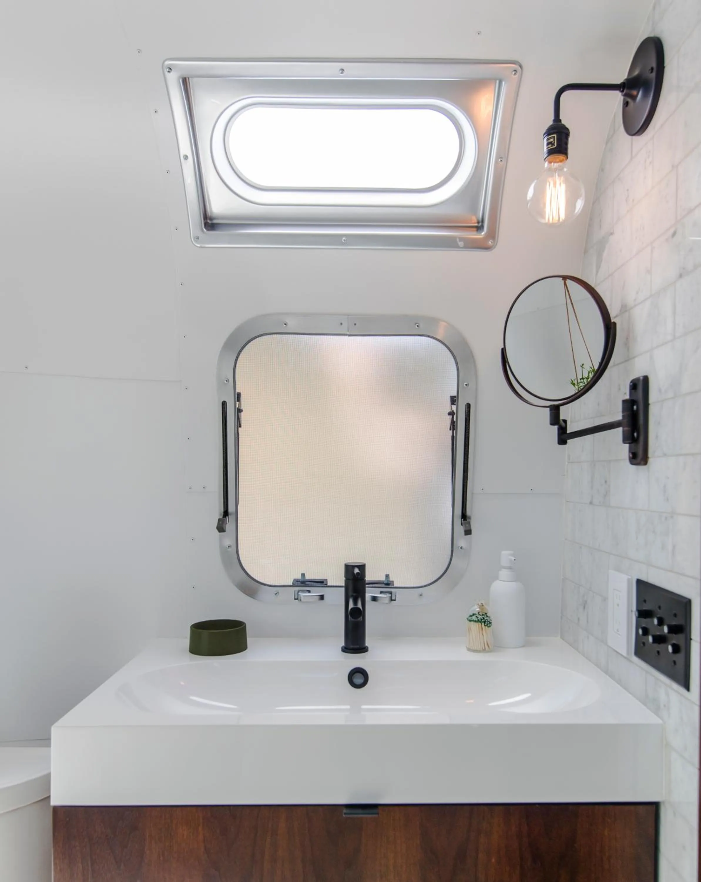 Bathroom in AutoCamp Sequoia