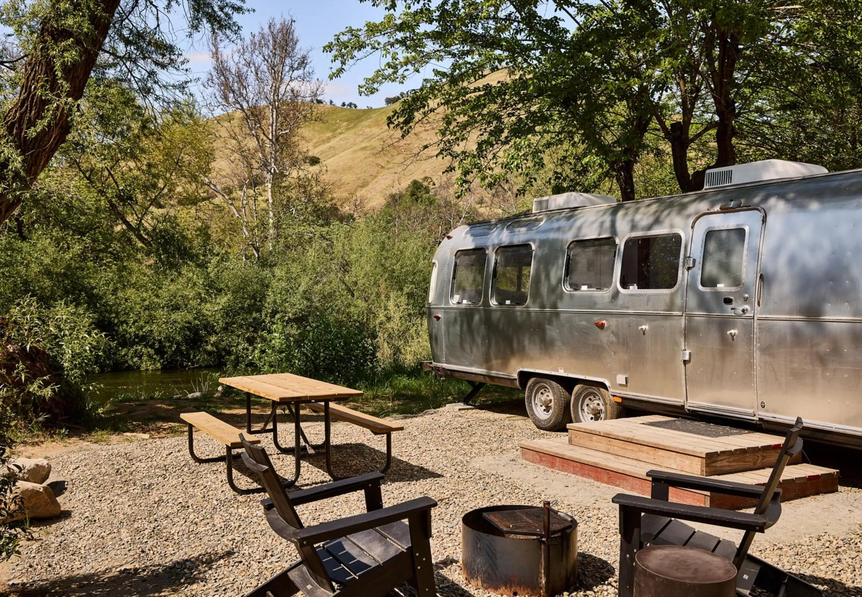 Lake view in AutoCamp Sequoia