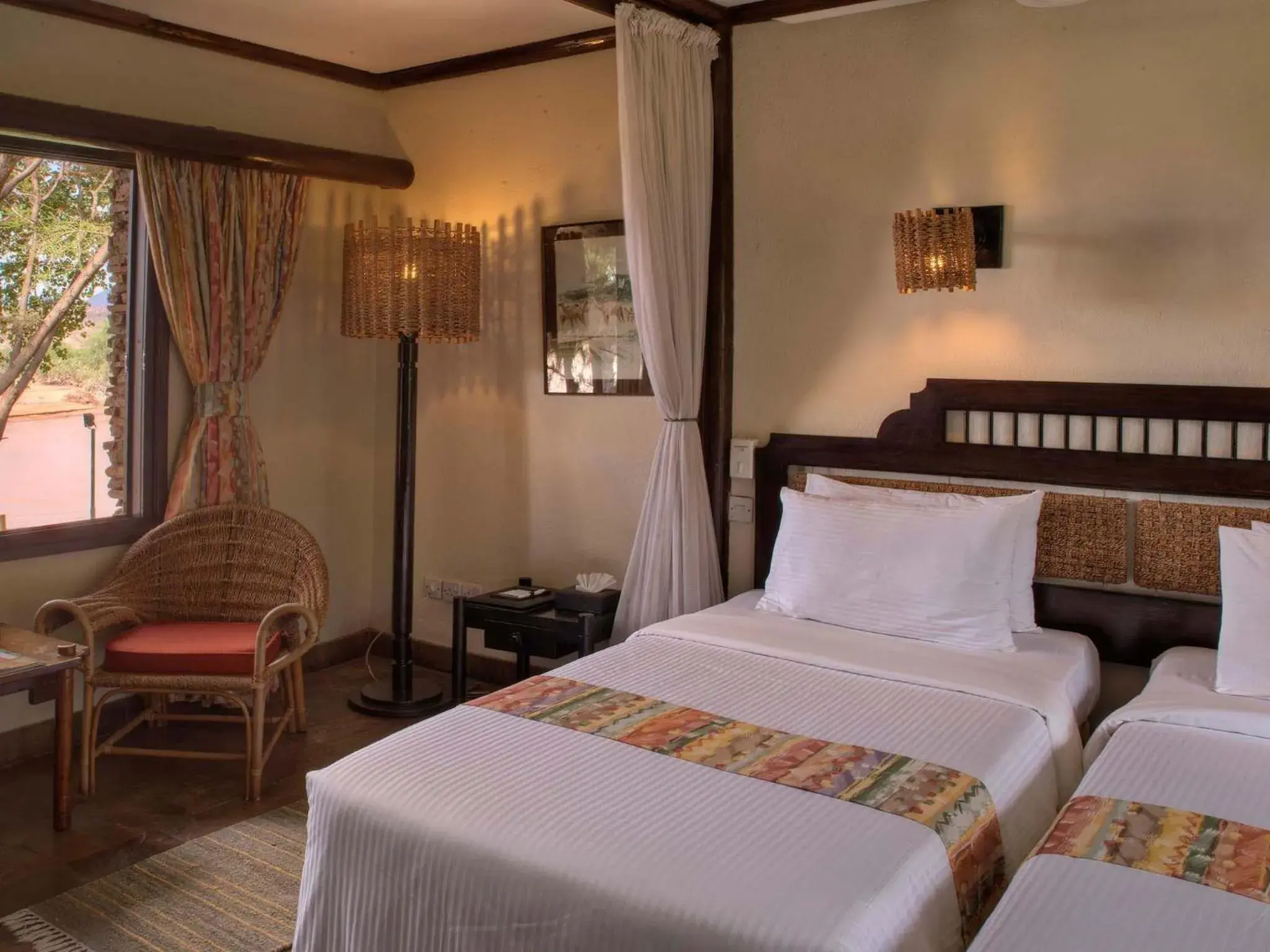 Standard Twin Room - single occupancy in Sarova Shaba Game Lodge Standard Twin Room - single occupancy in Sarova Shaba Game Lodge