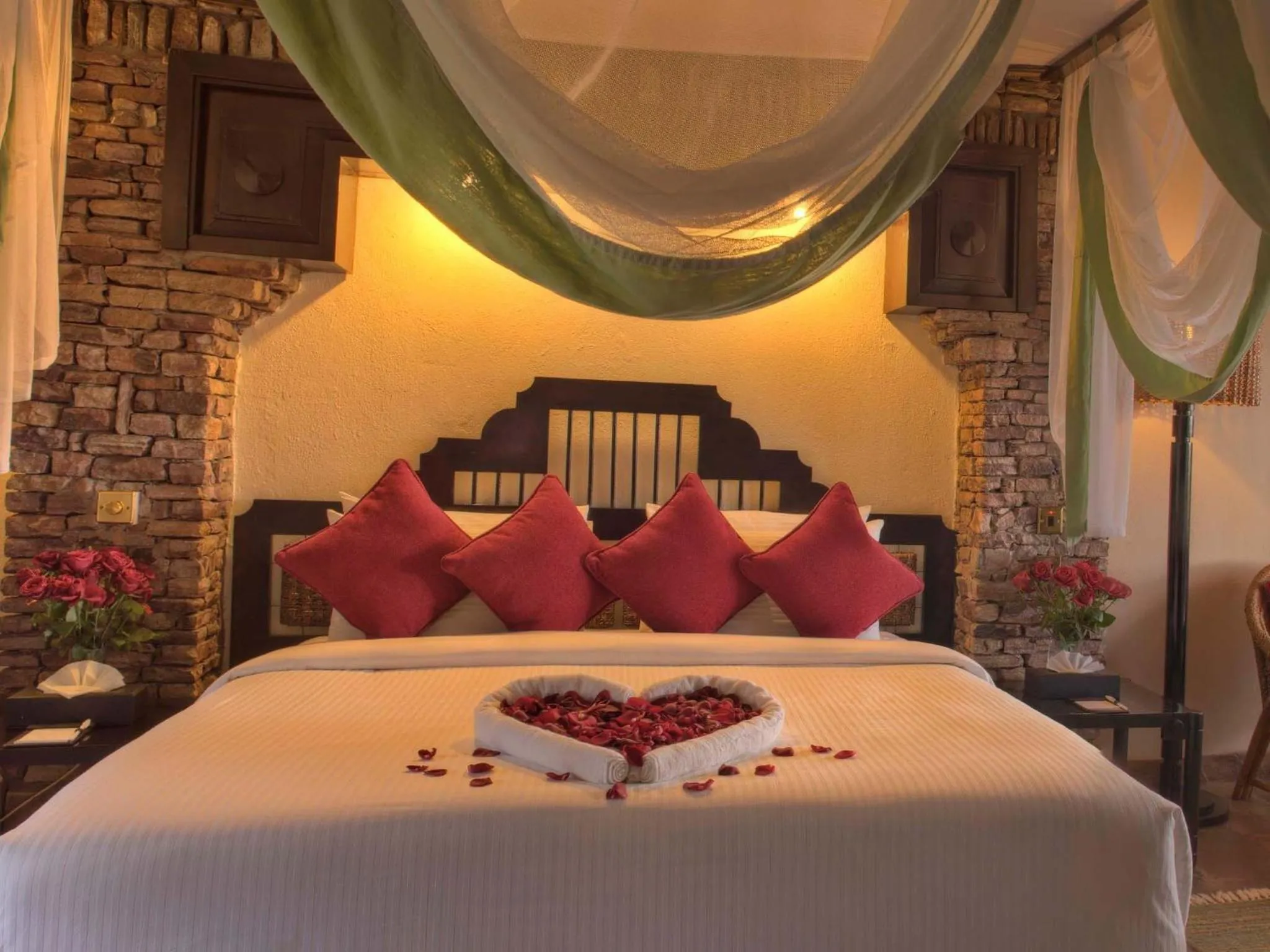 Photo of the whole room, Bed in Sarova Shaba Game Lodge