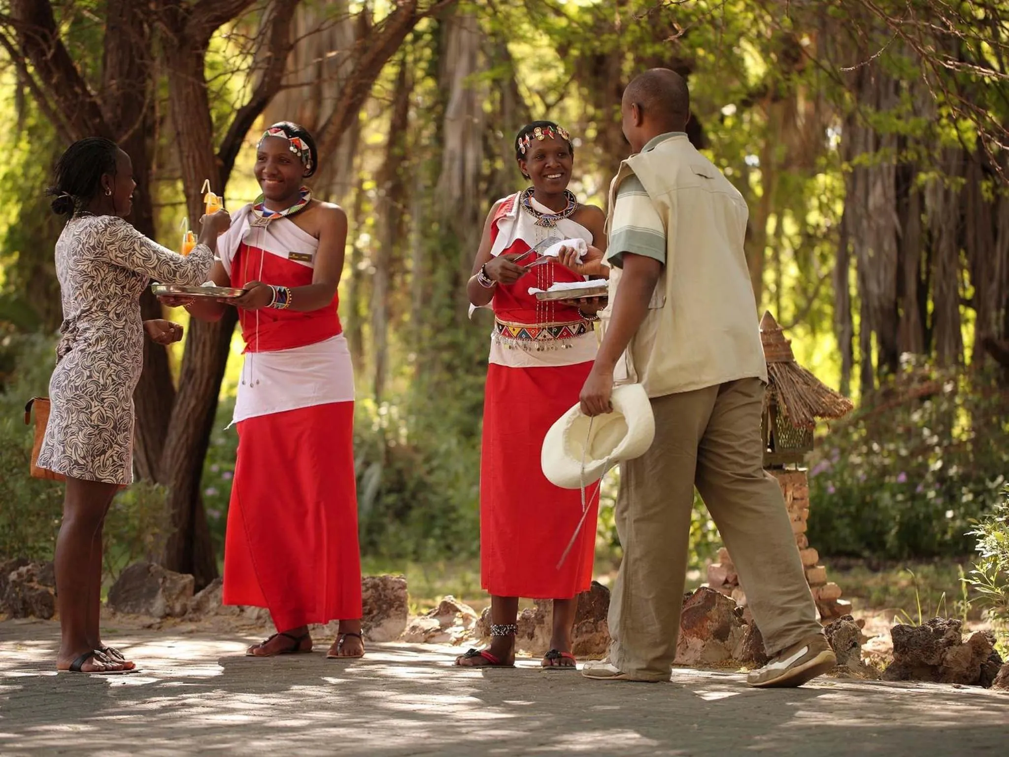 Facade/entrance in Sarova Shaba Game Lodge