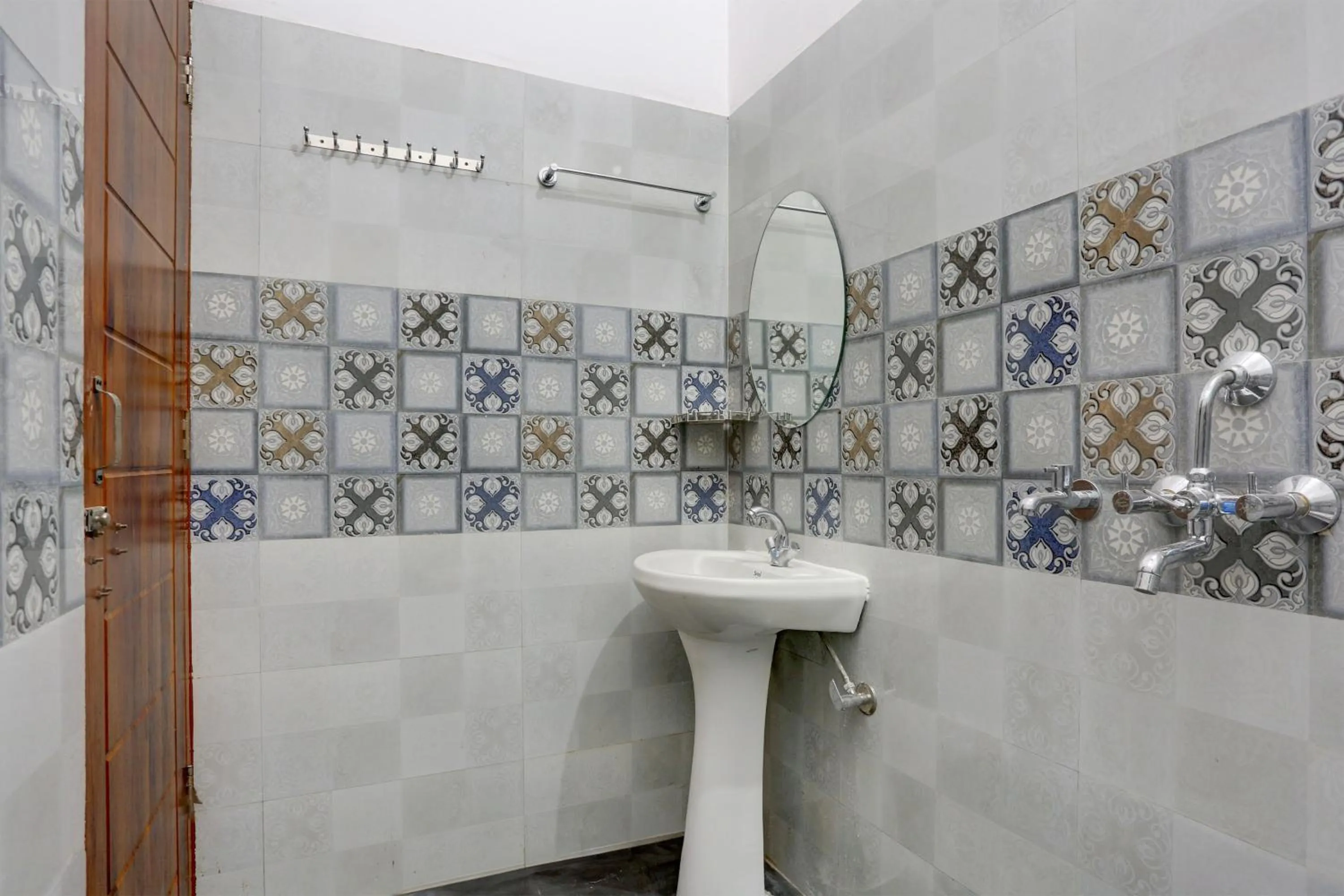 Bathroom in Hotel O Adinath Guest House