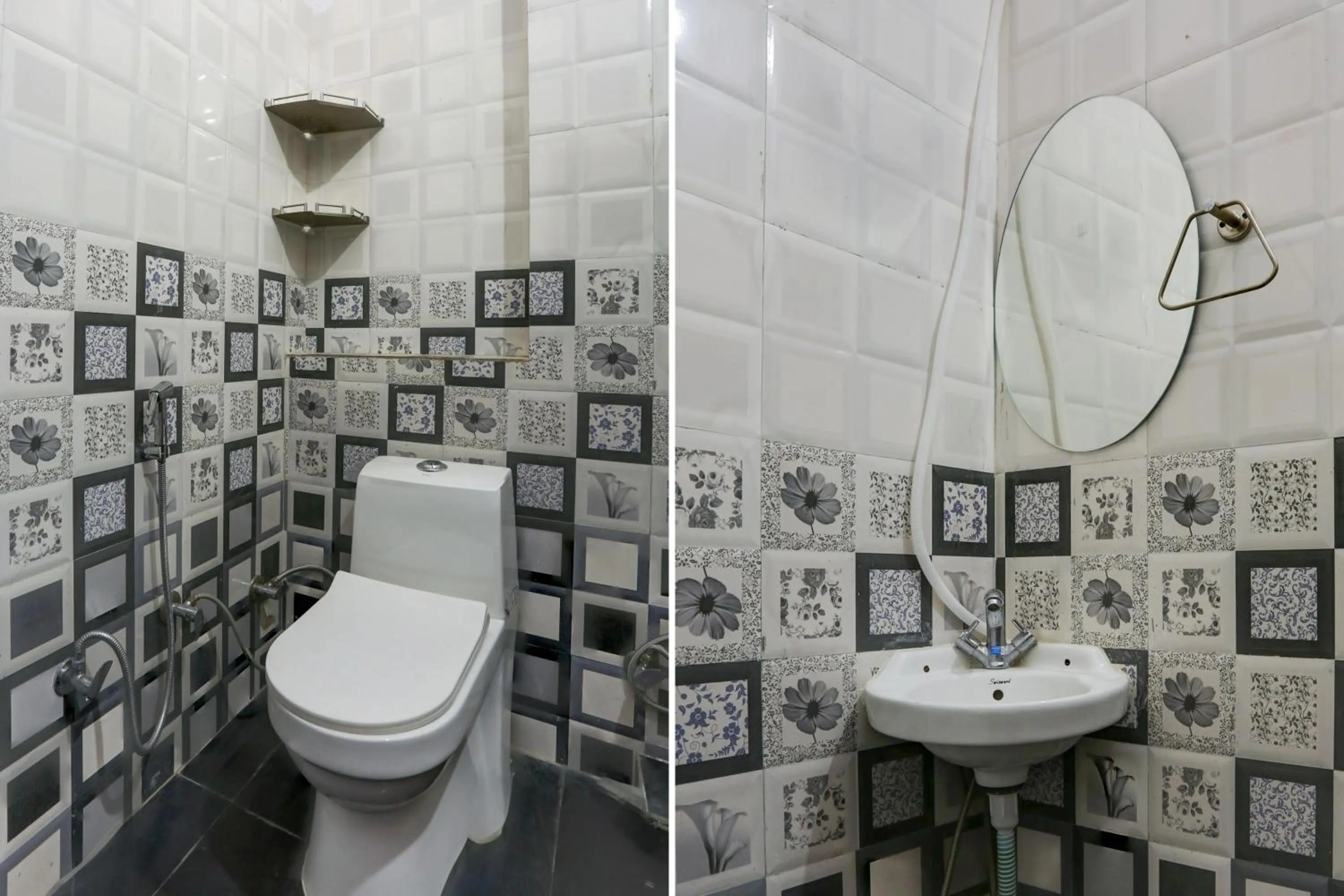 Bathroom in Hotel O Adinath Guest House