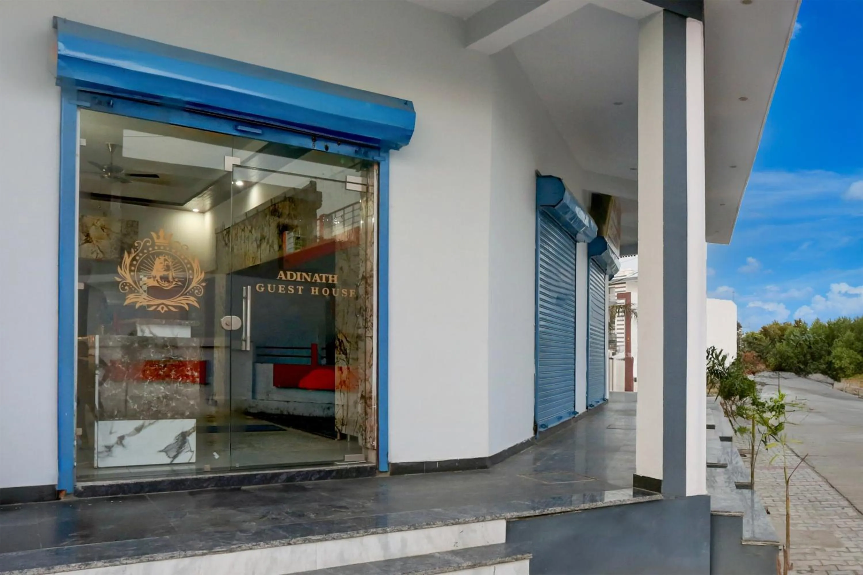 Facade/entrance in Hotel O Adinath Guest House