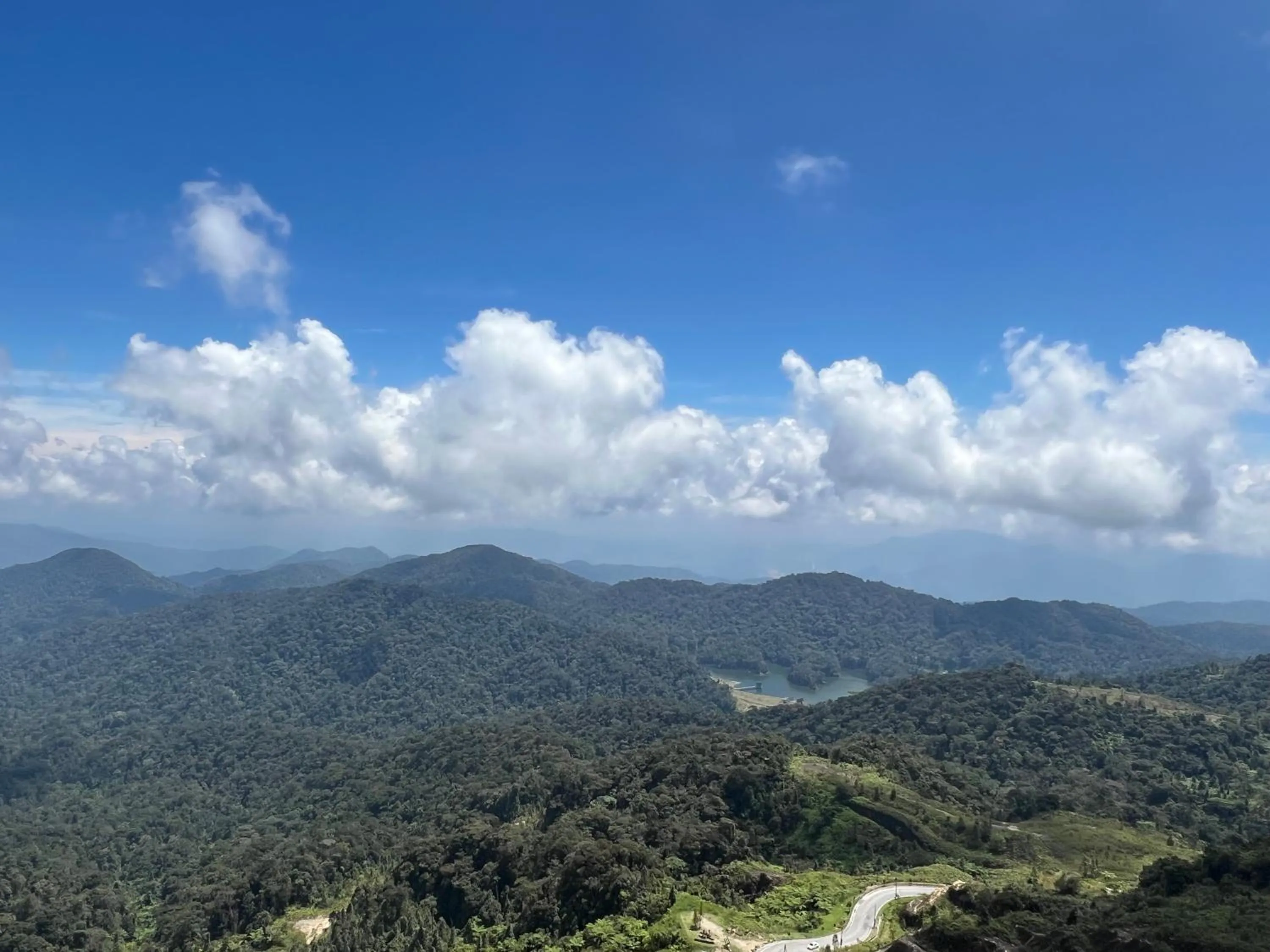 Mountain view in Cloud Forest Homestay Genting Highlands