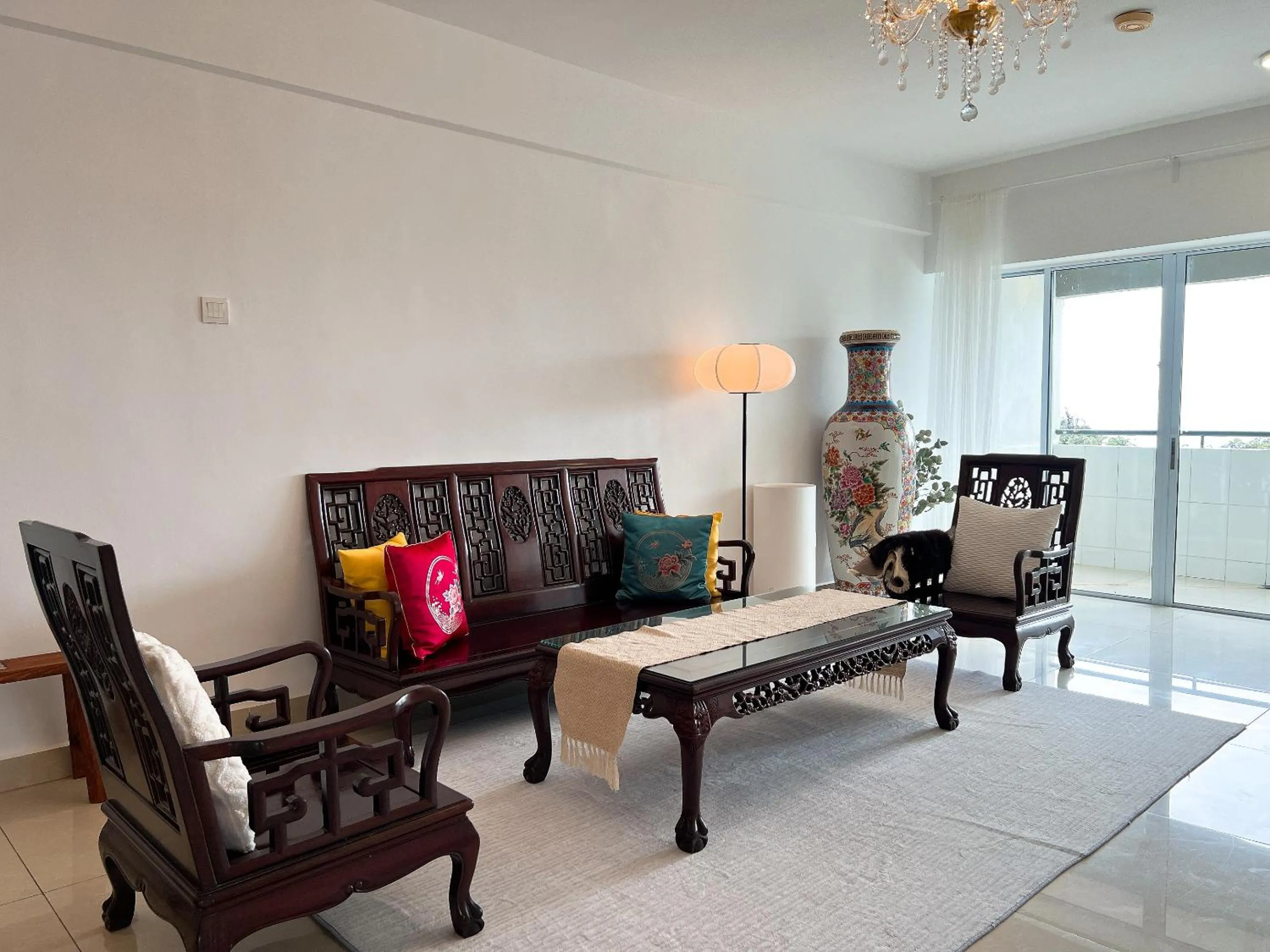 Living room in Cloud Forest Homestay Genting Highlands