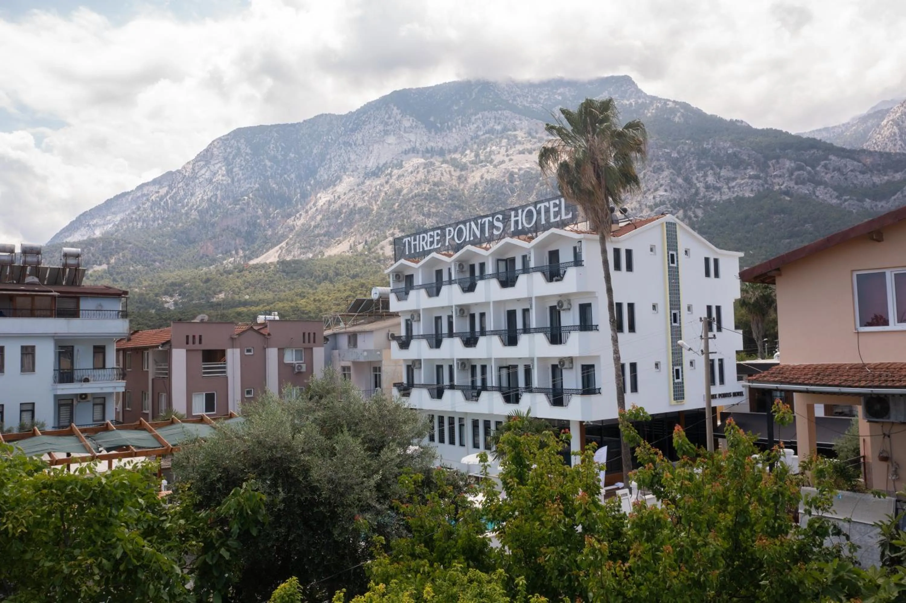 Property building in Three Points Hotel