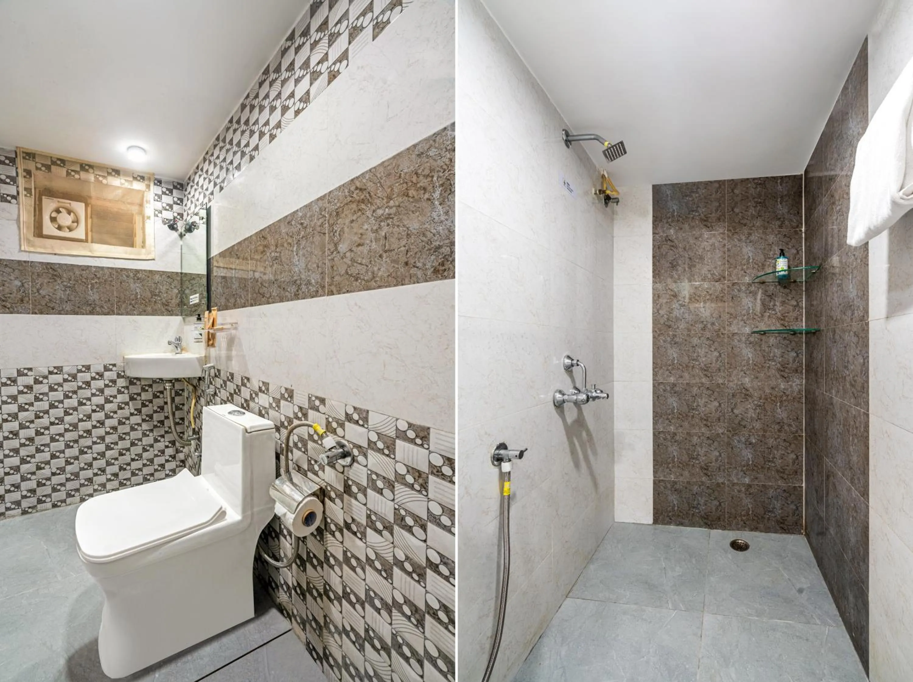 Bathroom in Treebo Sapphire Bliss