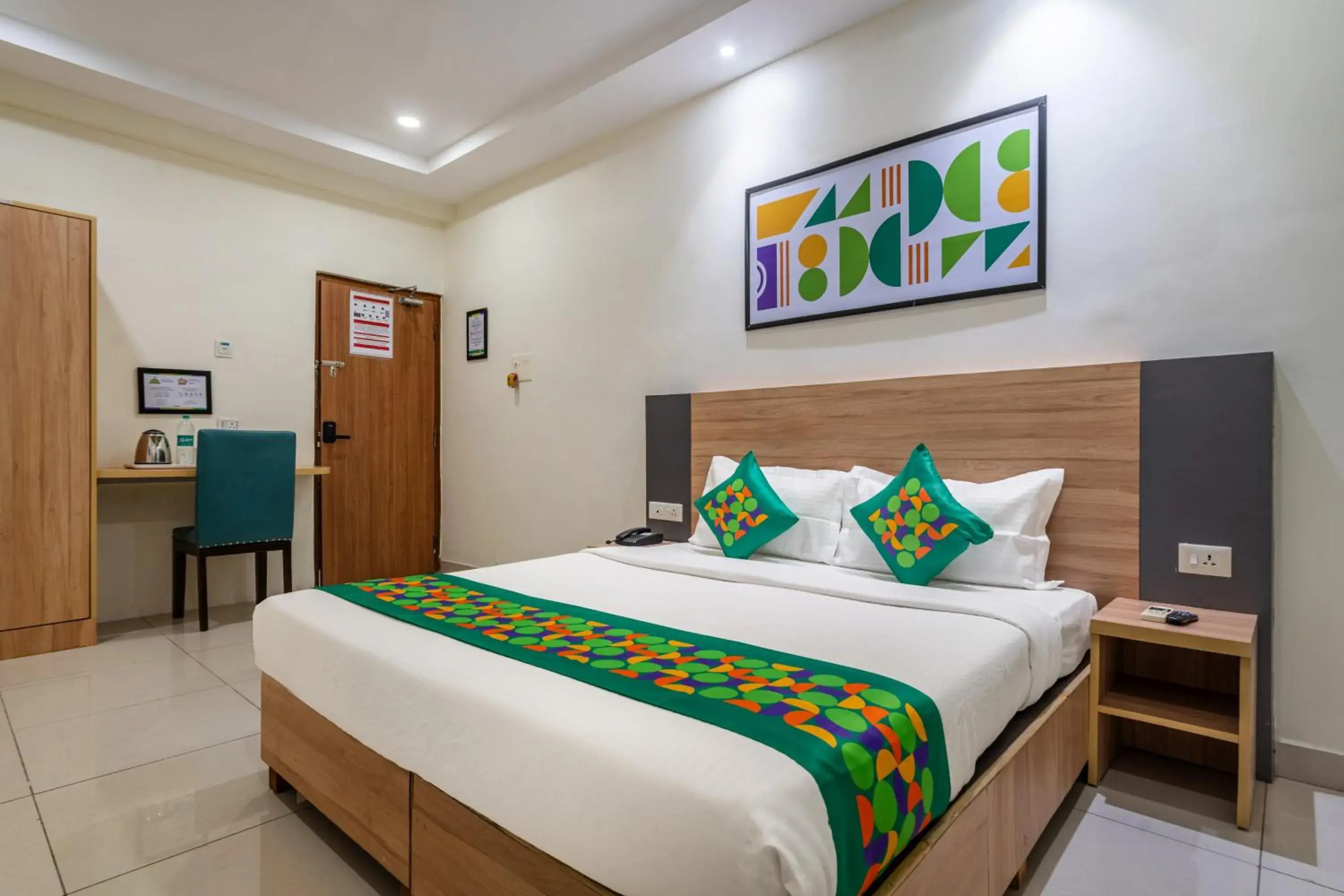 Deluxe Family Room - single occupancy in Treebo Sapphire Bliss Deluxe Family Room - single occupancy in Treebo Sapphire Bliss