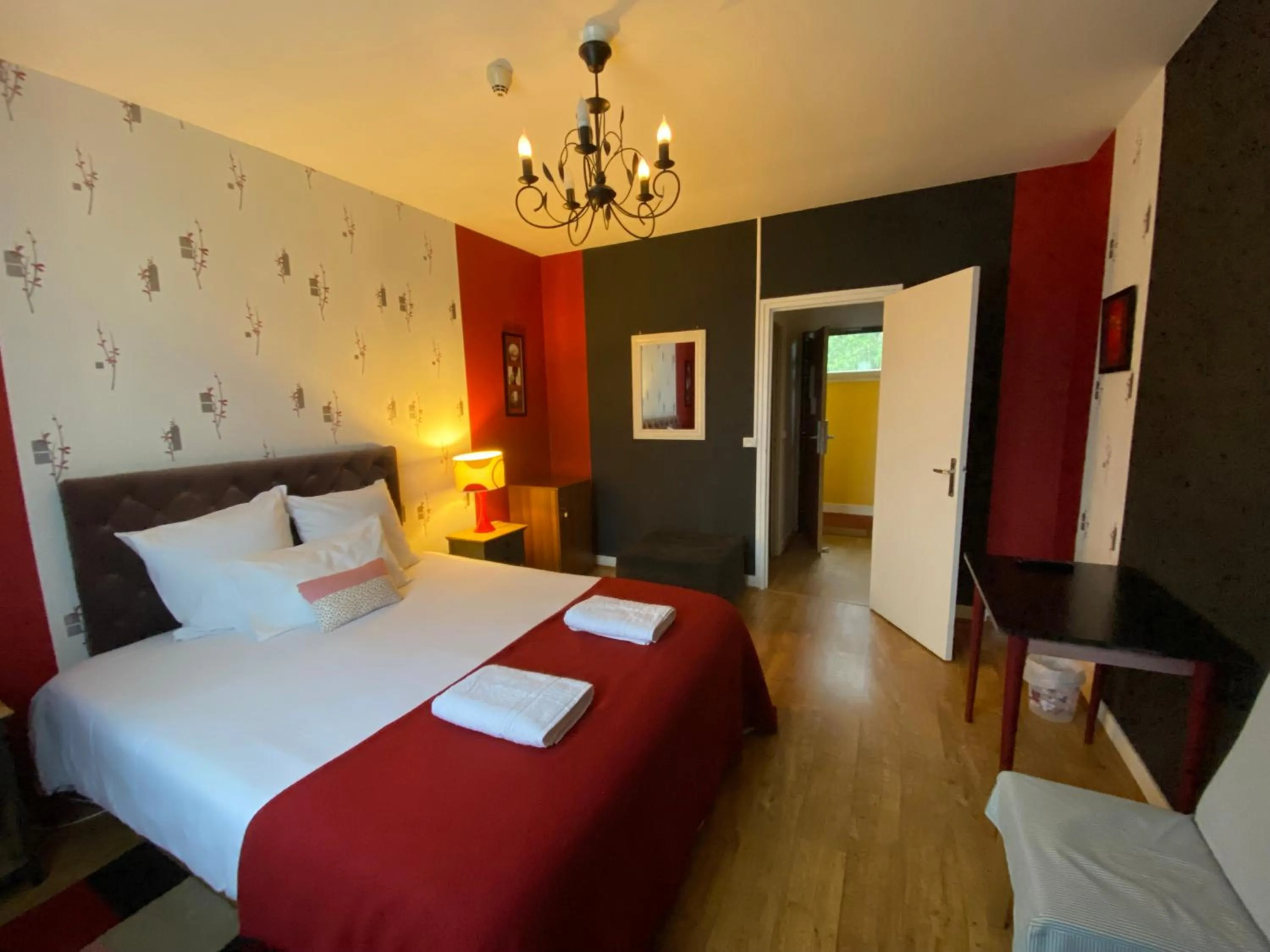 Bed in Hotel Moulin de Villiers