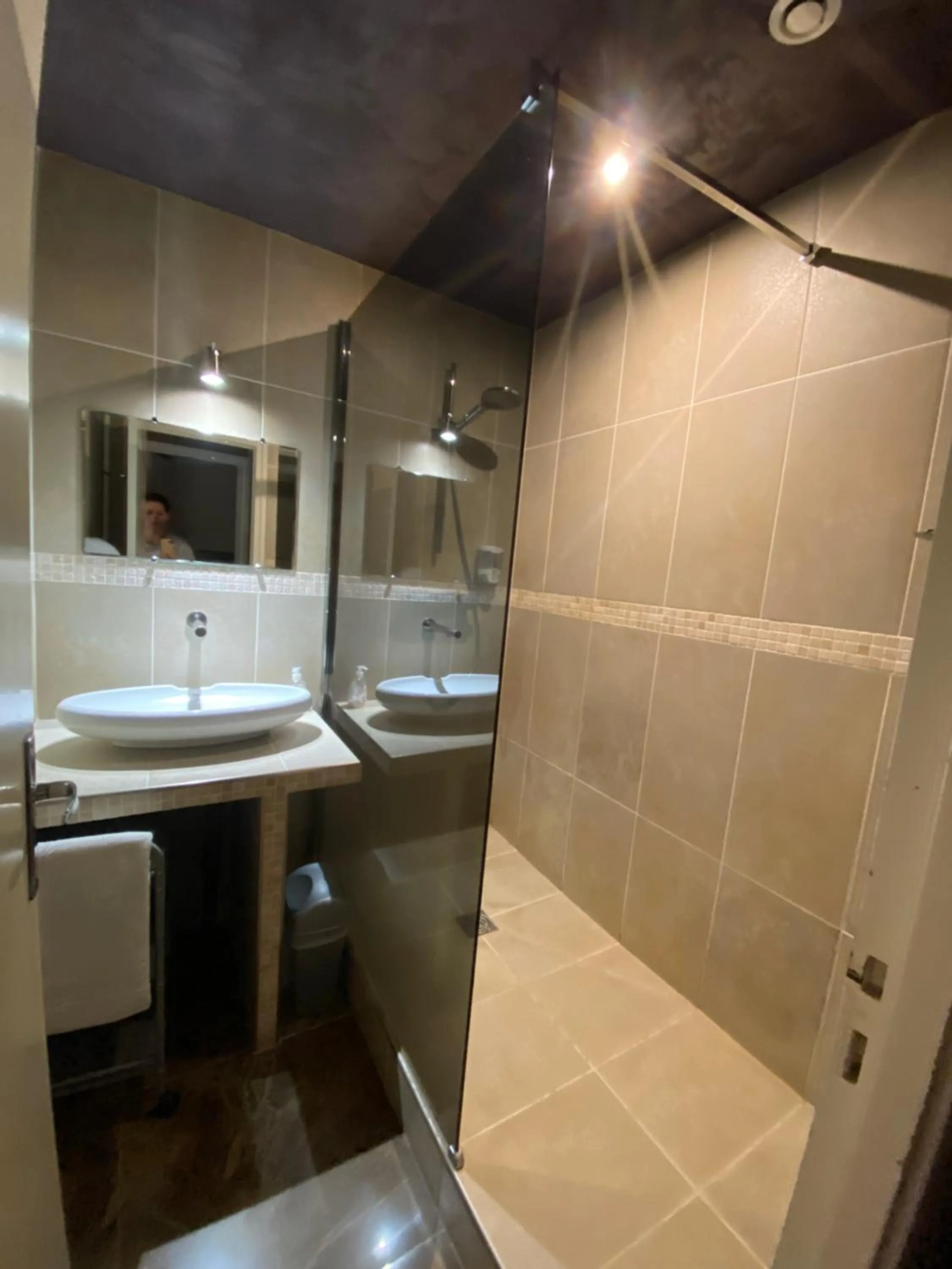 Bathroom in Hotel Moulin de Villiers