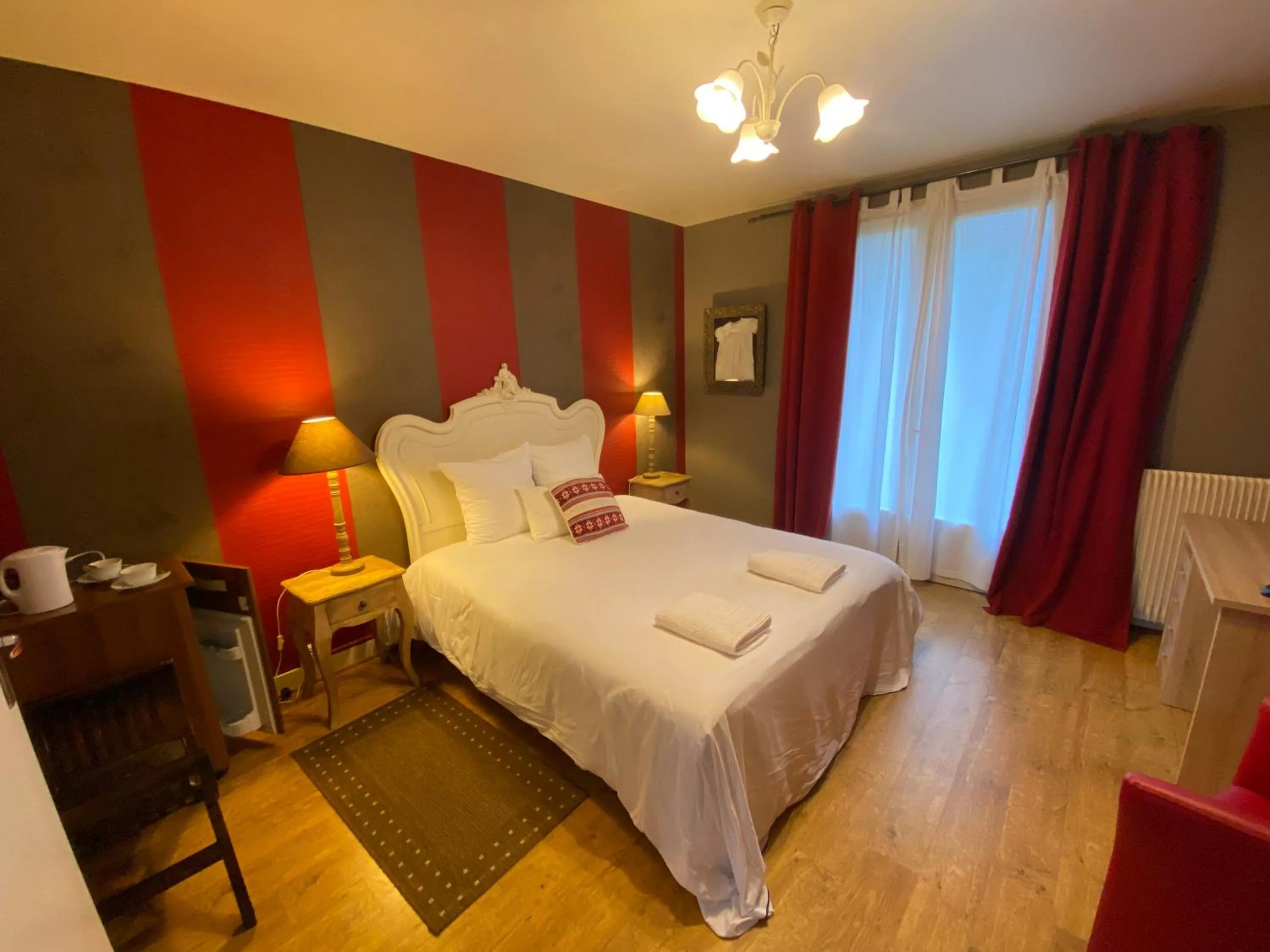 Bed in Hotel Moulin de Villiers