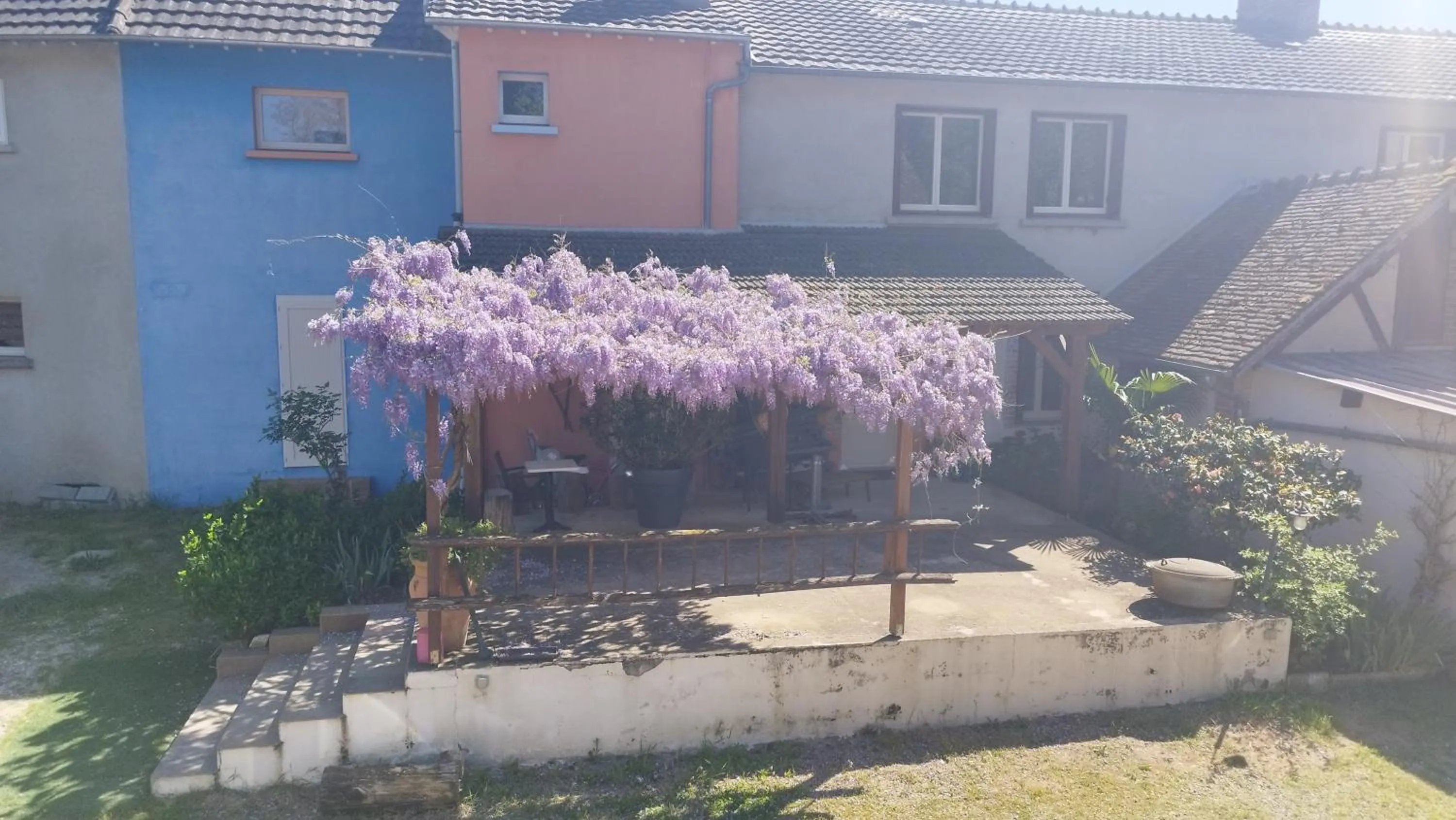 Garden in Hotel Moulin de Villiers