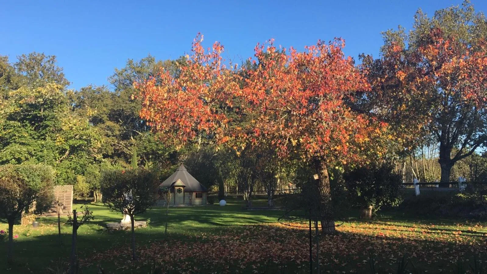 Natural landscape in Hotel Moulin de Villiers