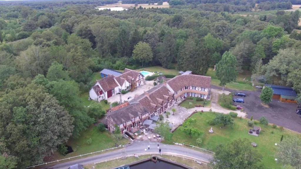 Bird's eye view in Hotel Moulin de Villiers