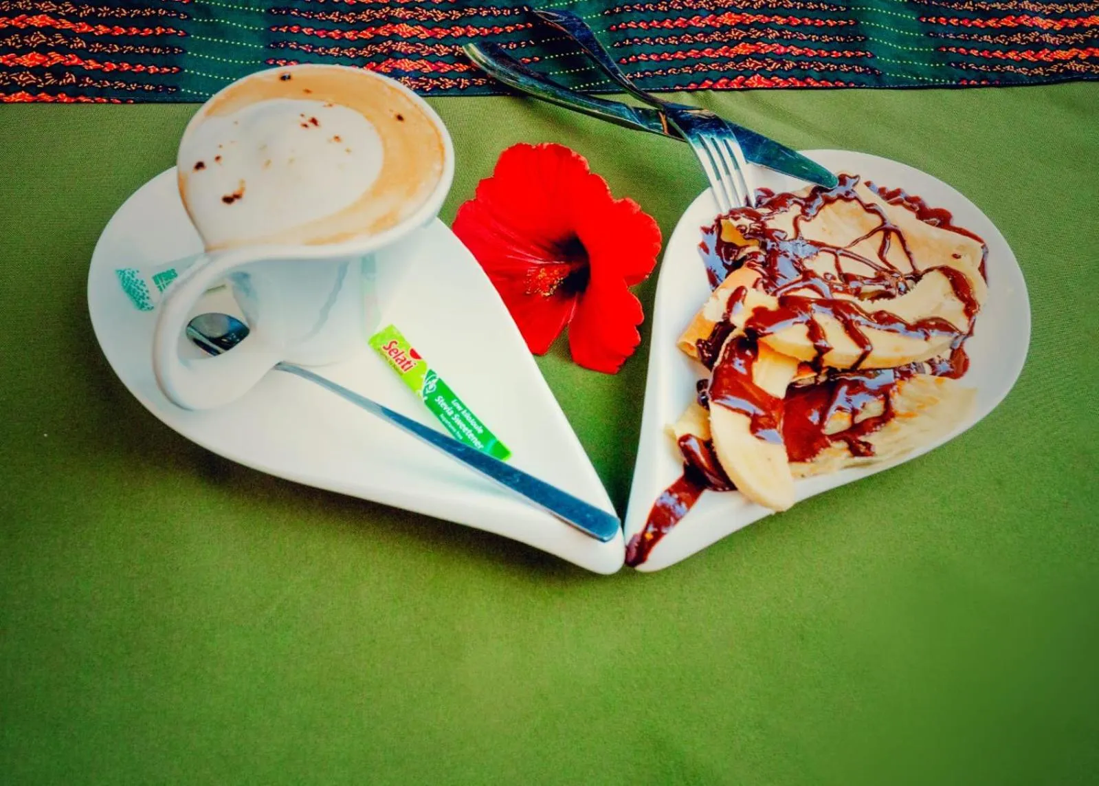 Food and drinks in Hotel Bom Amigo