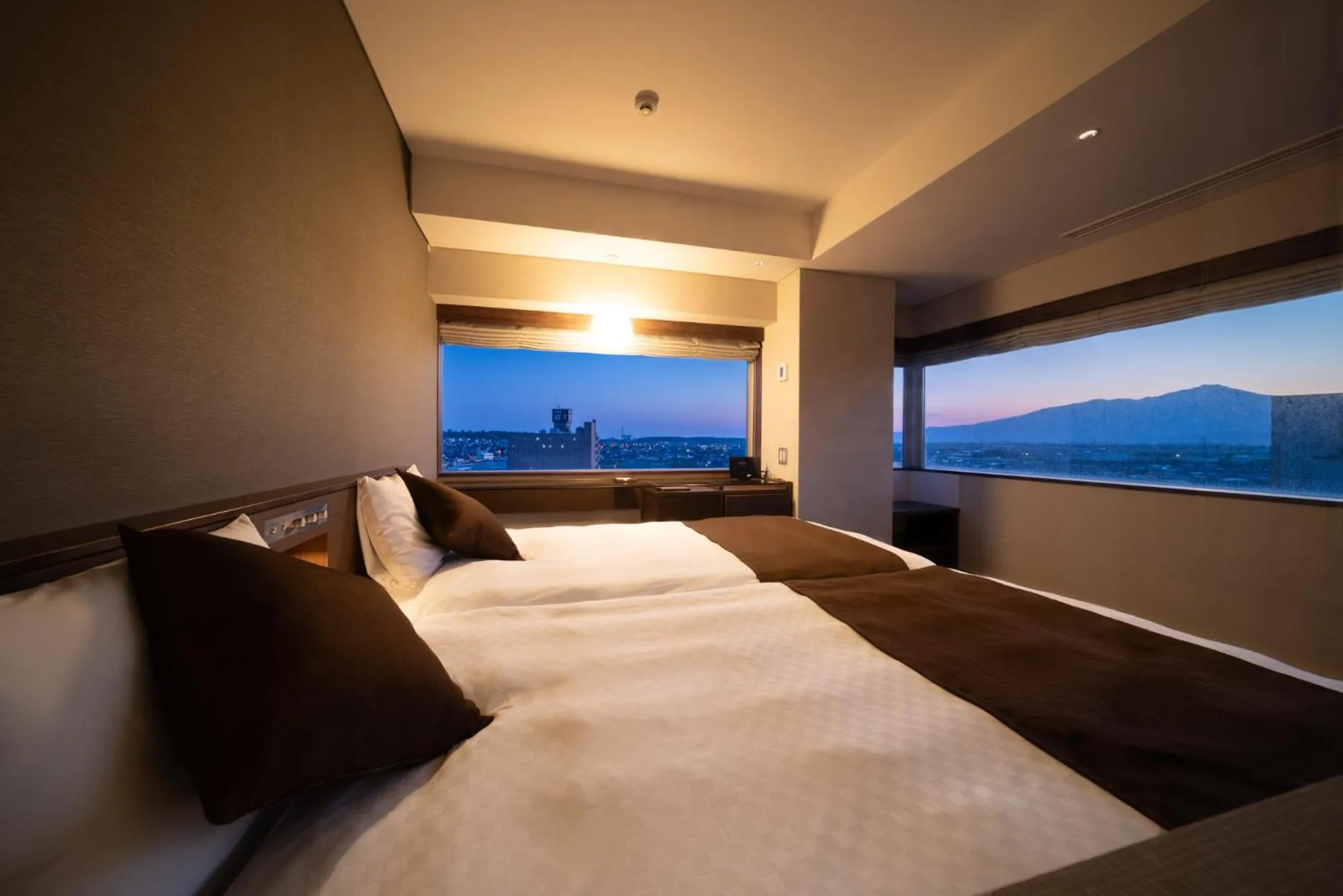 Bed in Tsukino HOTEL