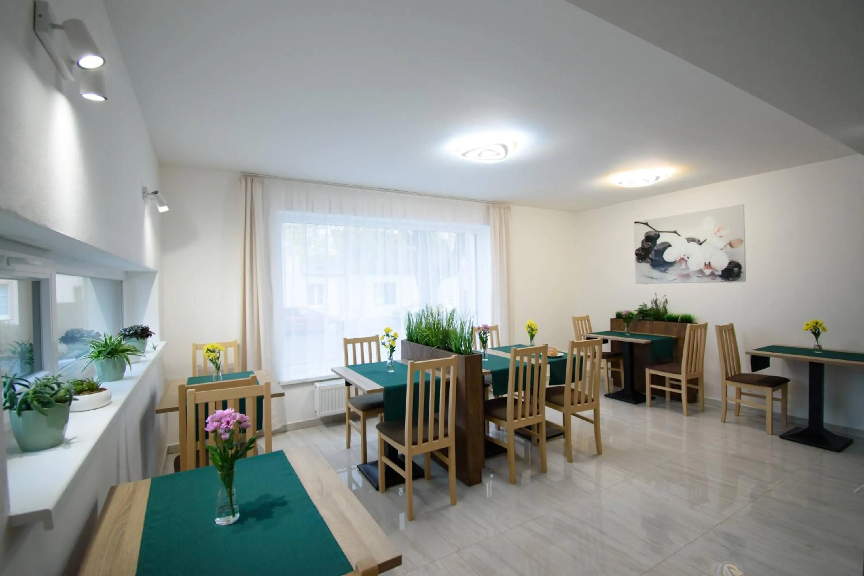Seating area in Solid Gold Garni Hotel