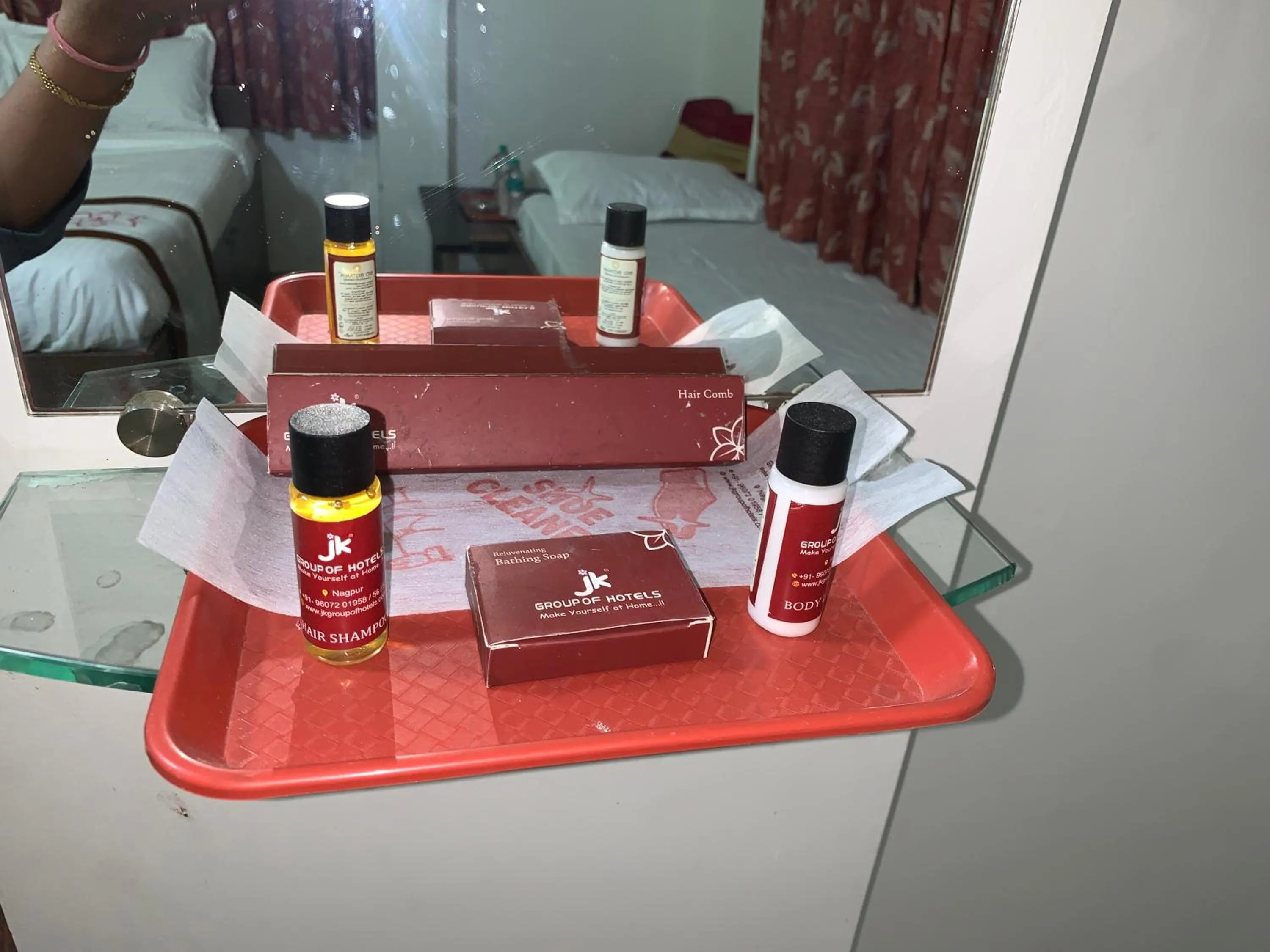 Bathroom in Hotel JK Lions - Koradi, Nagpur
