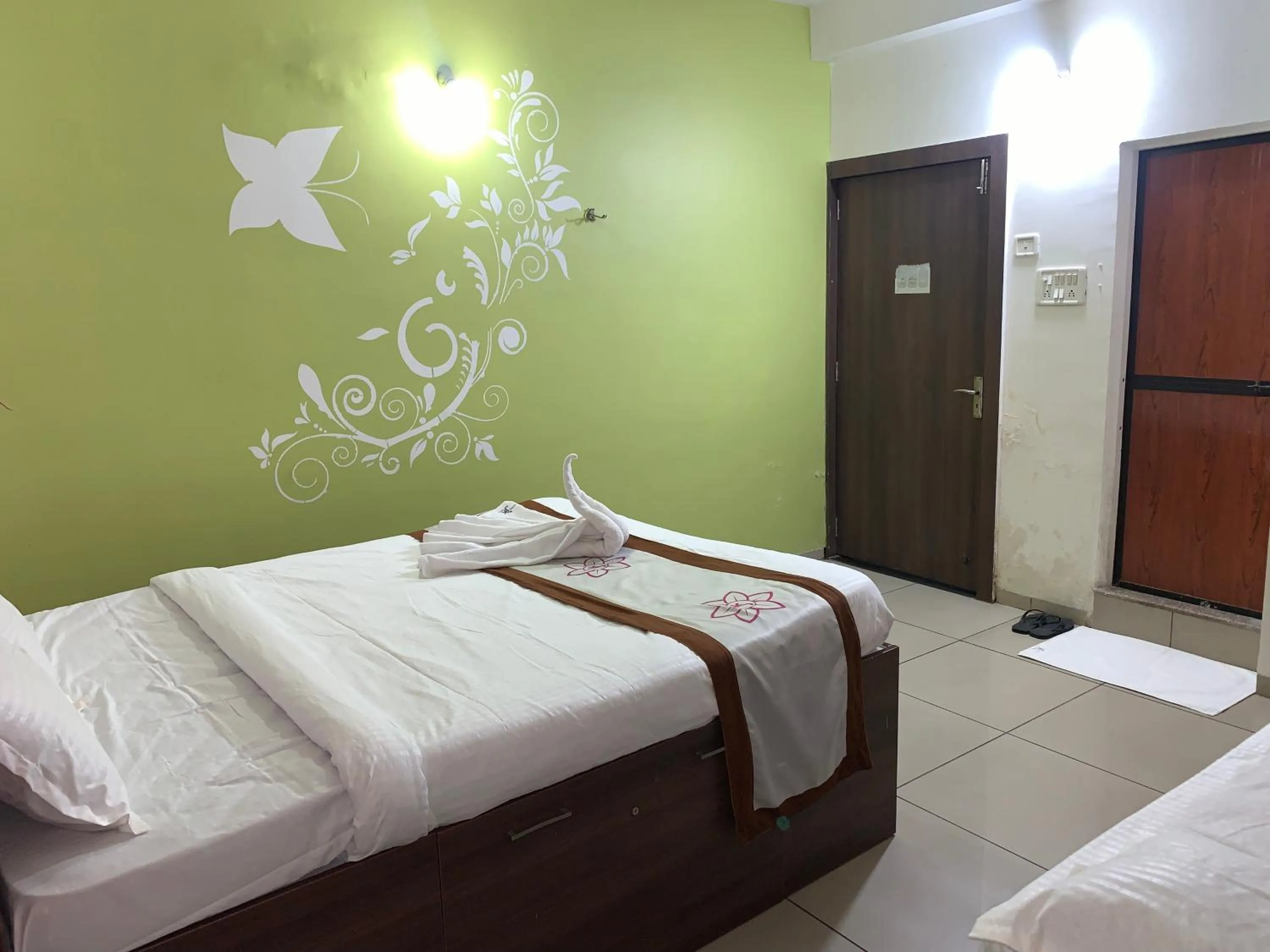 Bed in Hotel JK Lions - Koradi, Nagpur