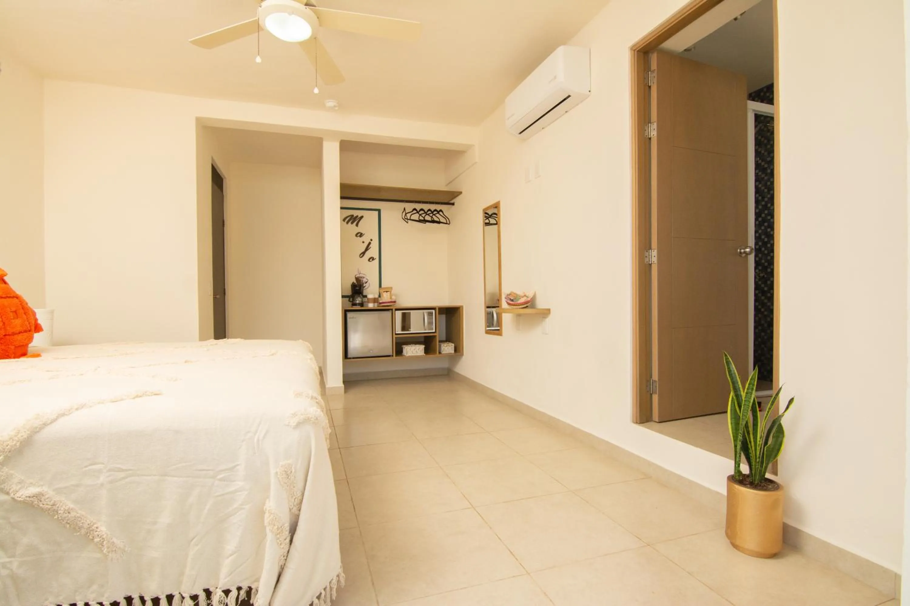 Bed in Ma-Jo Sayulita Hotel