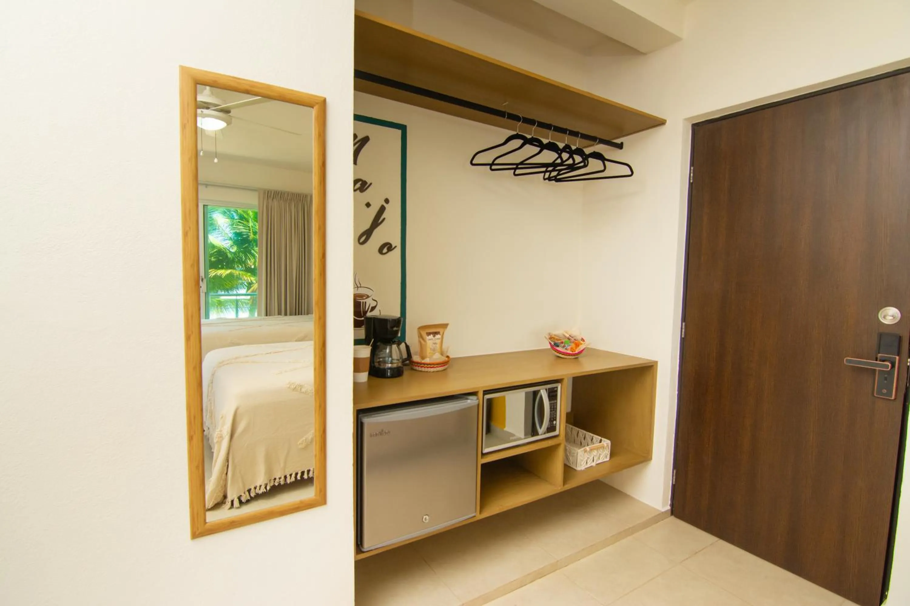 wardrobe in Ma-Jo Sayulita Hotel