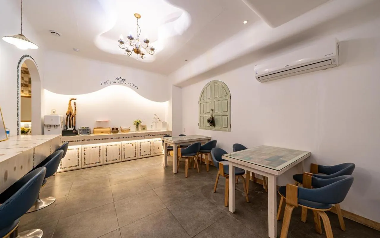 Seating area in Asan Paradise