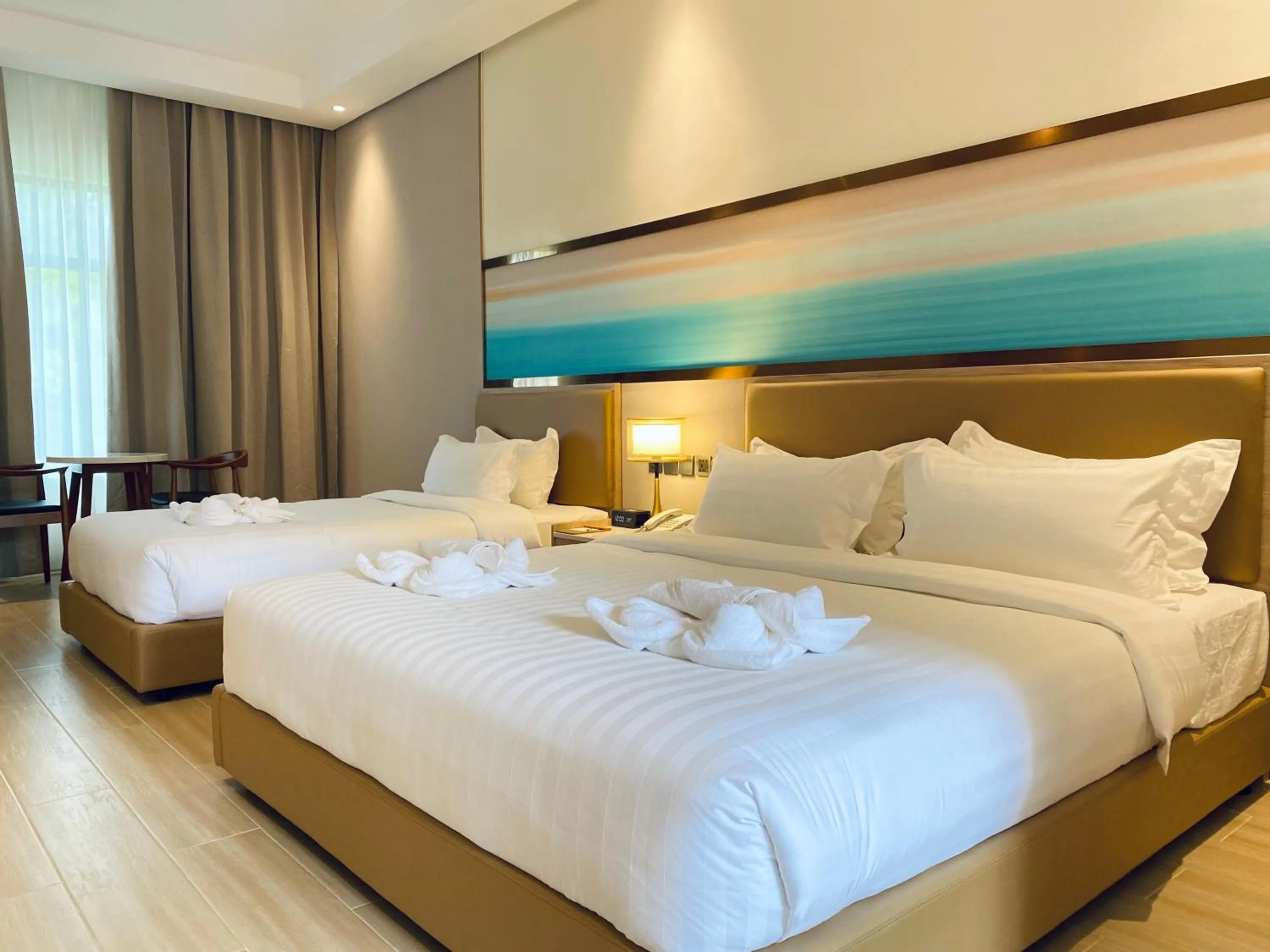 Bed in Cocotree Resort