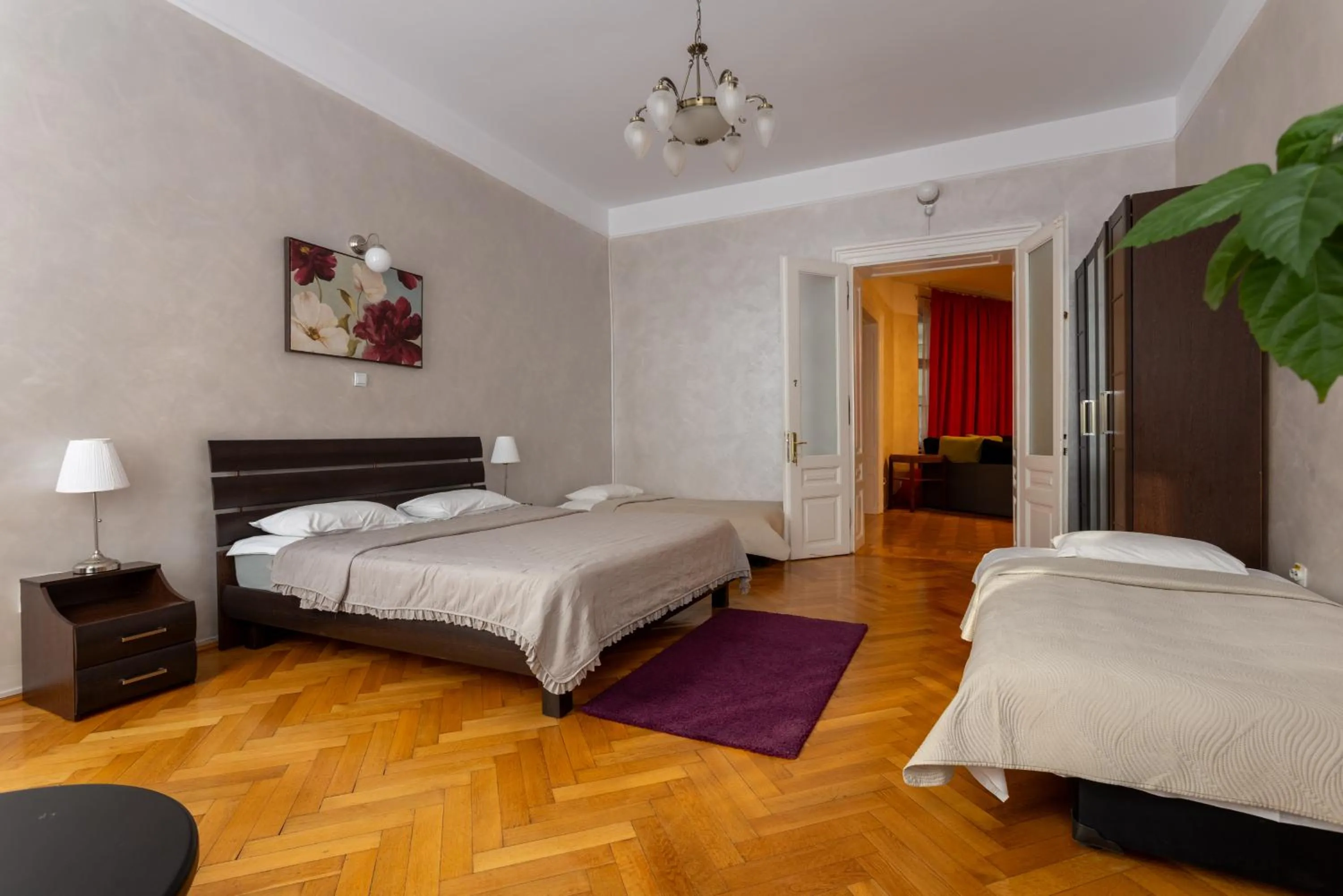 Photo of the whole room, Bed in Casa Balcescu