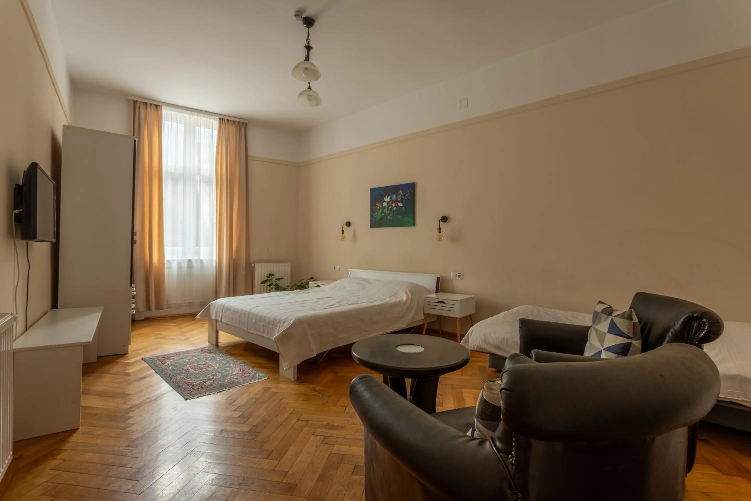 Photo of the whole room, Bed in Casa Balcescu