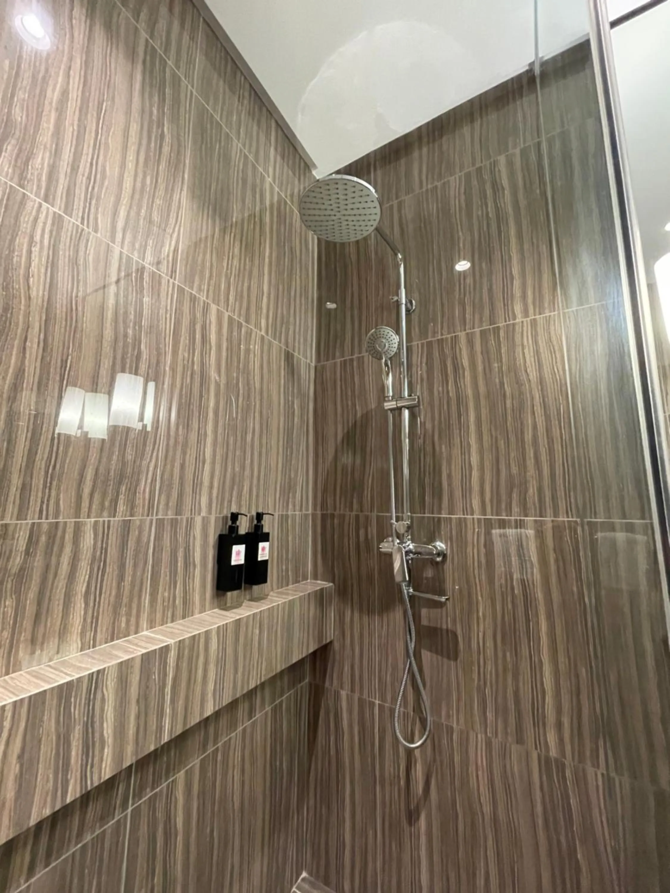 Shower in Hotel A and A Quezon City powered by Cocotel