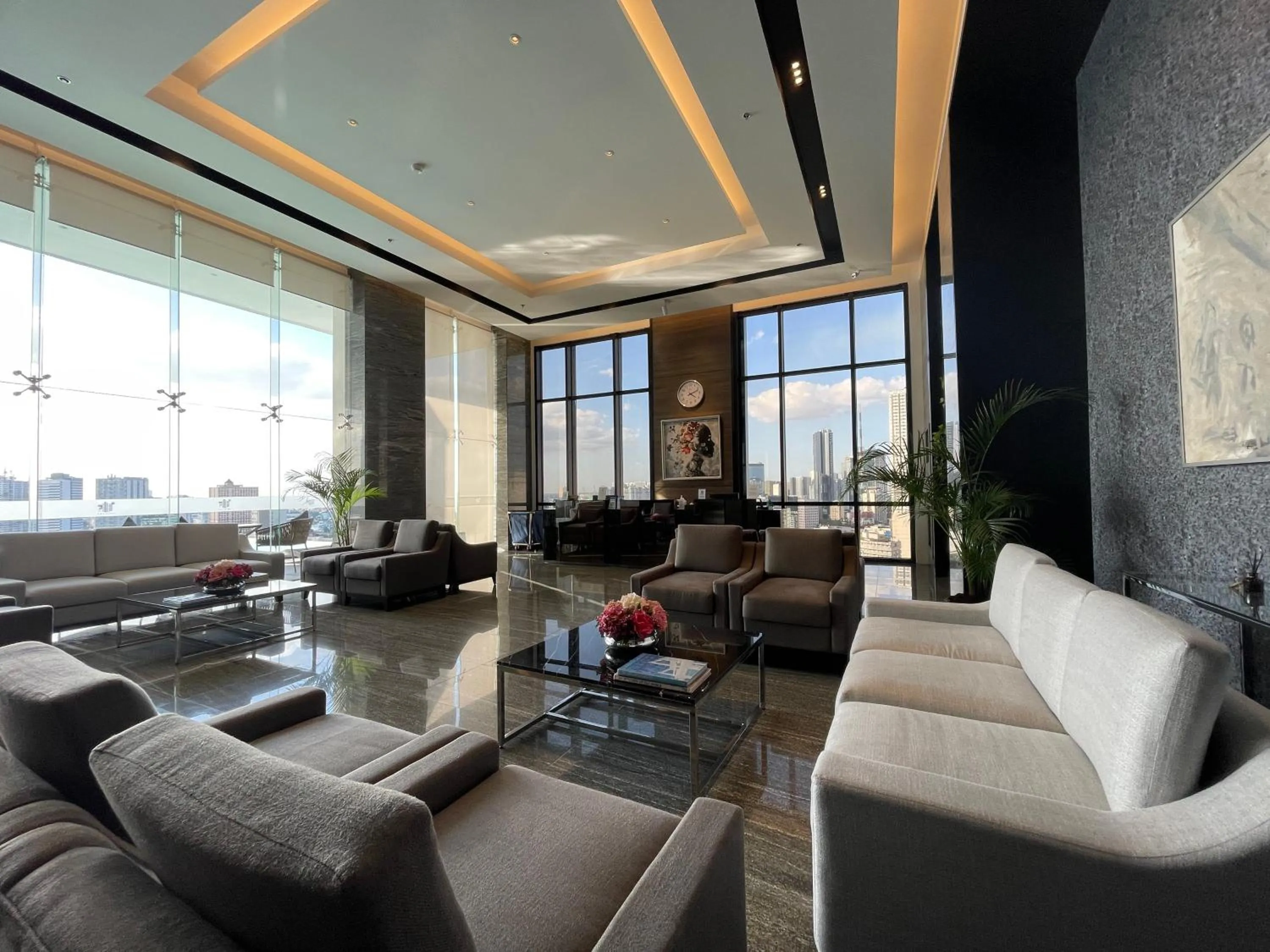 Lobby or reception in Hotel A and A Quezon City powered by Cocotel