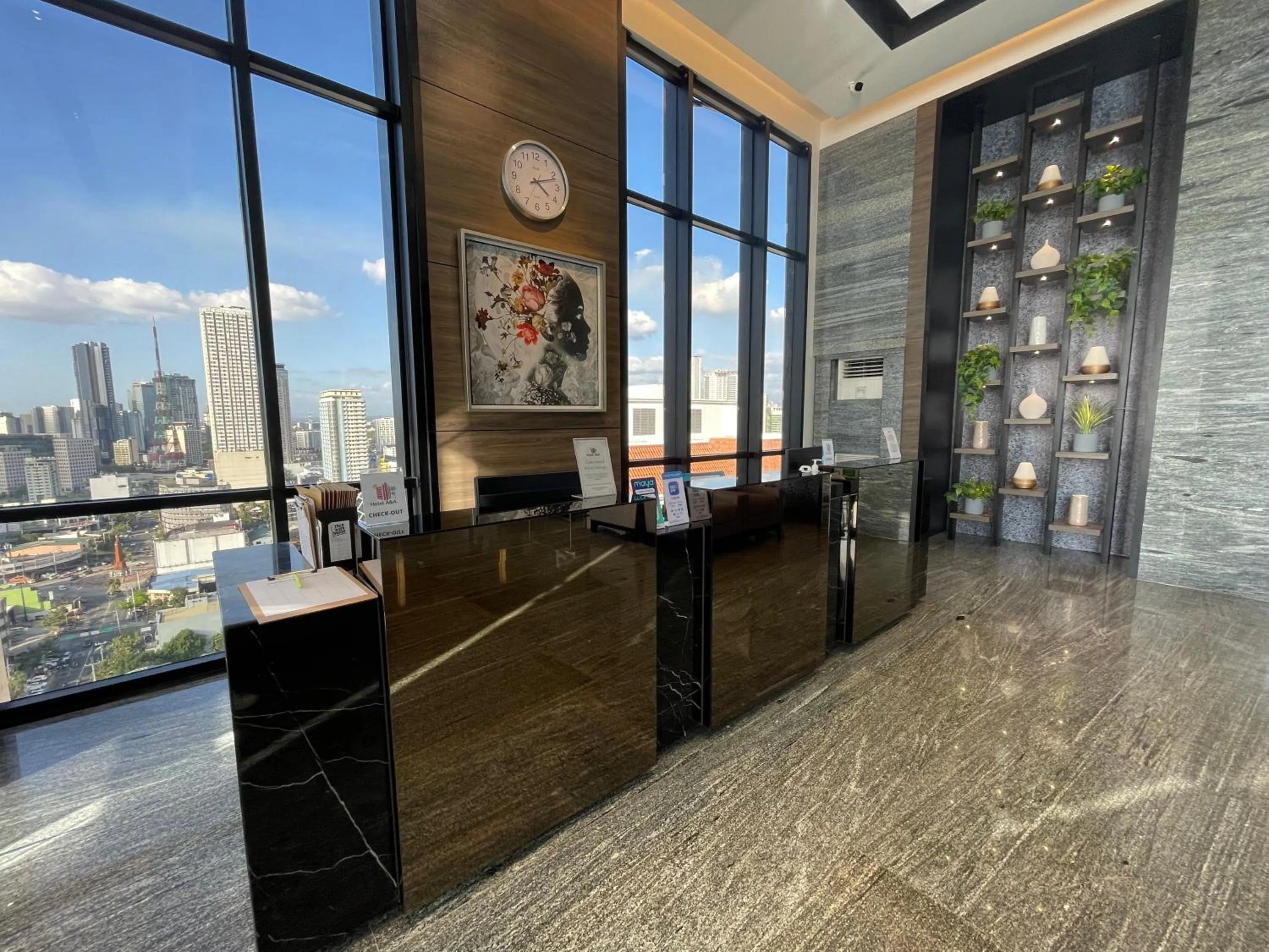 Lobby or reception in Hotel A and A Quezon City powered by Cocotel