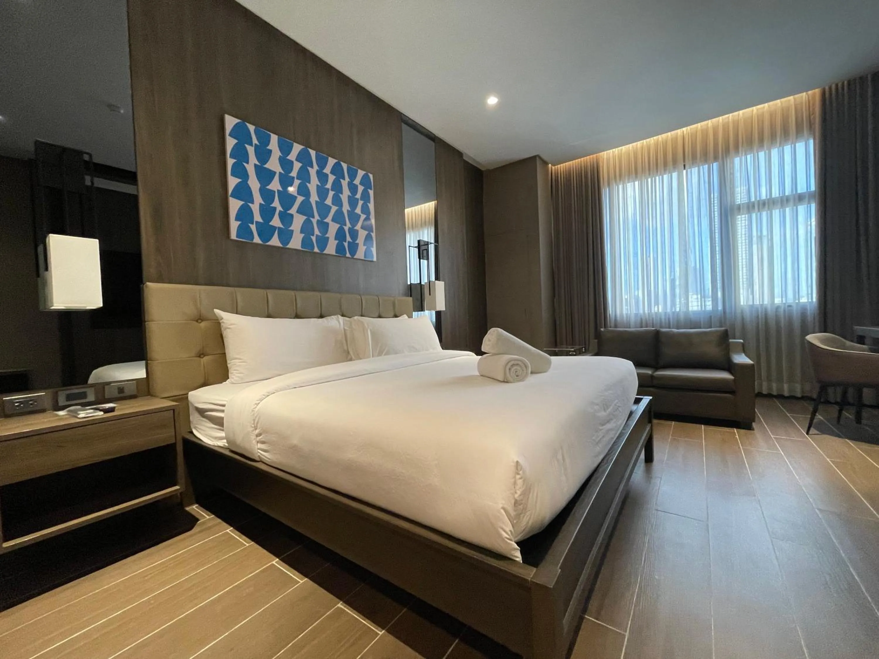 Bed in Hotel A and A Quezon City powered by Cocotel