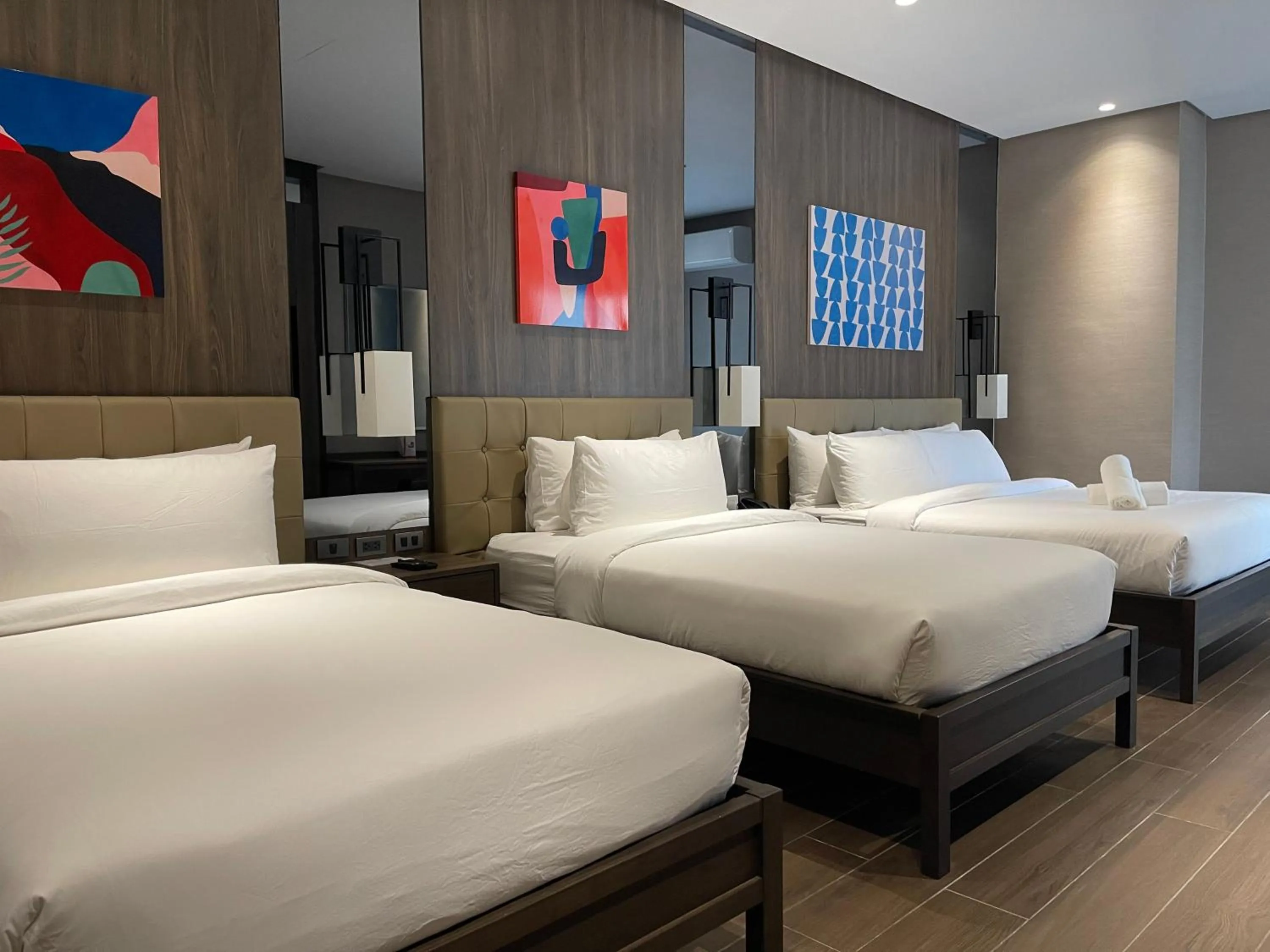 Bed in Hotel A and A Quezon City powered by Cocotel