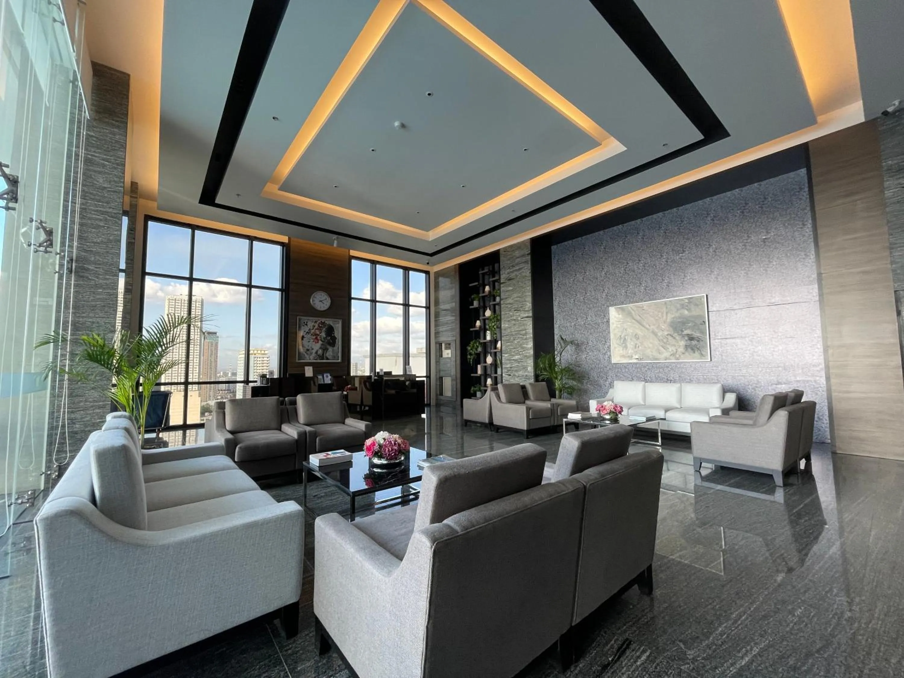 Lobby or reception in Hotel A and A Quezon City powered by Cocotel