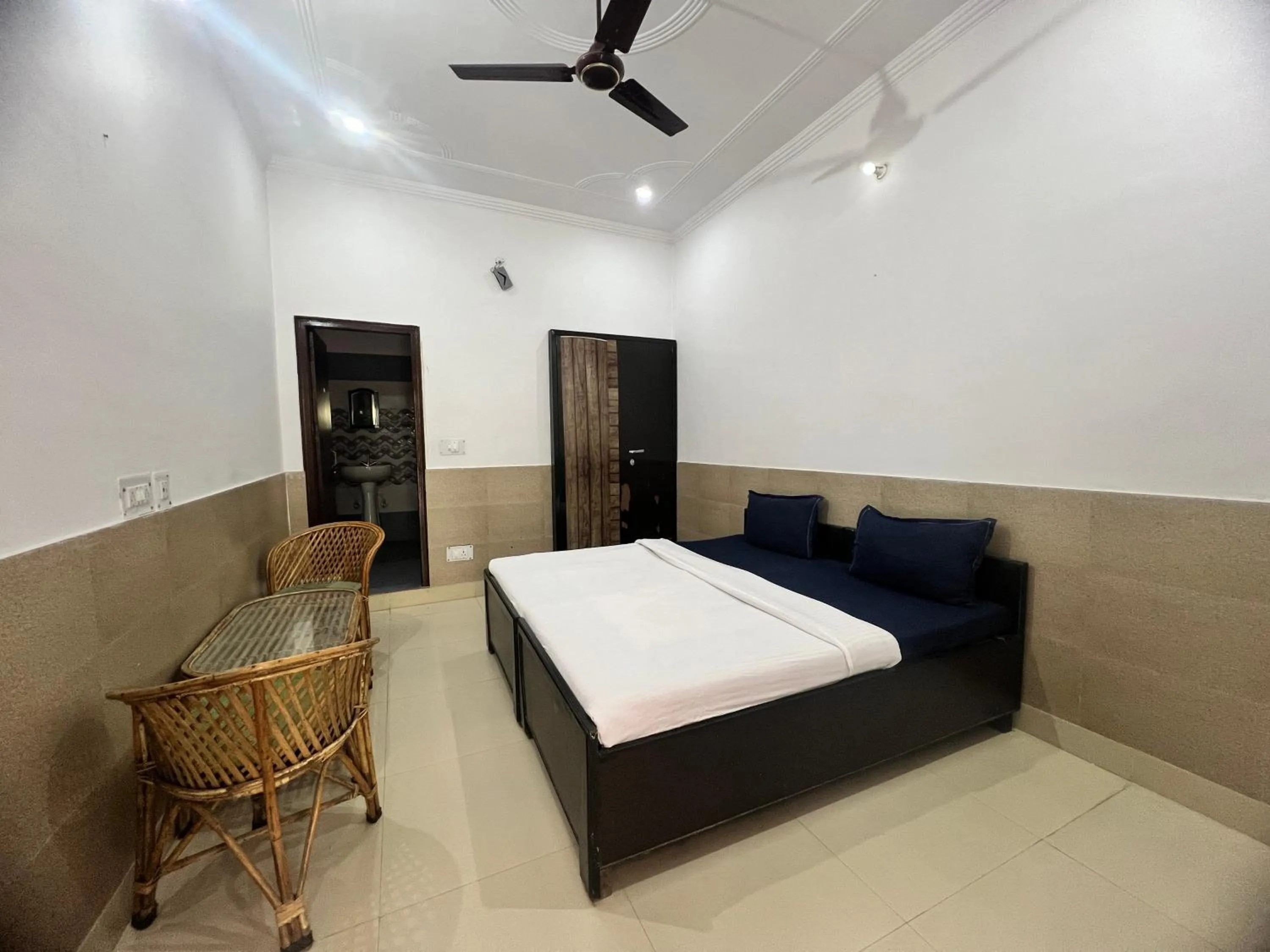 Bed in Tulsi Cottage