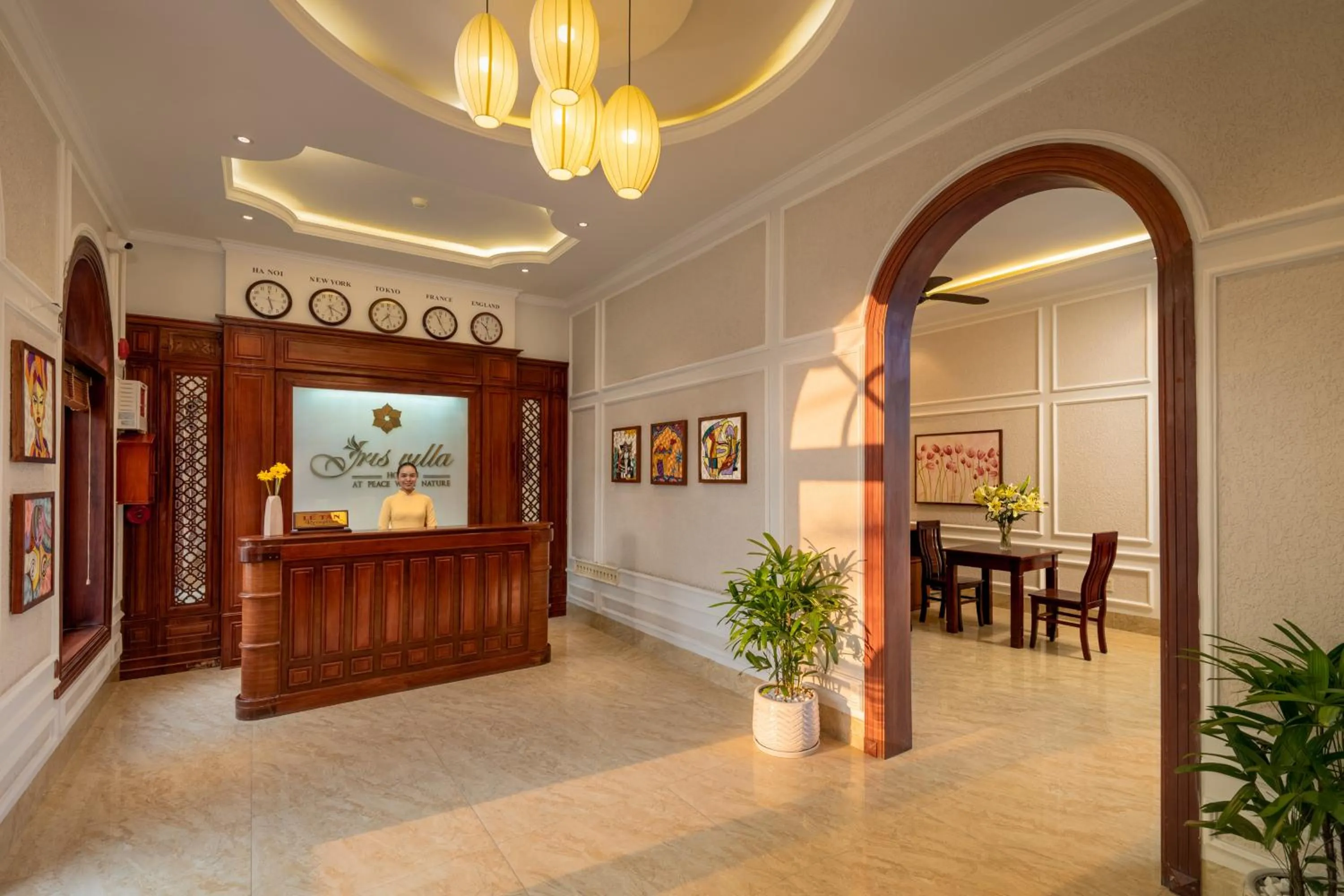 Lobby or reception in Iris De Villa Hoi An