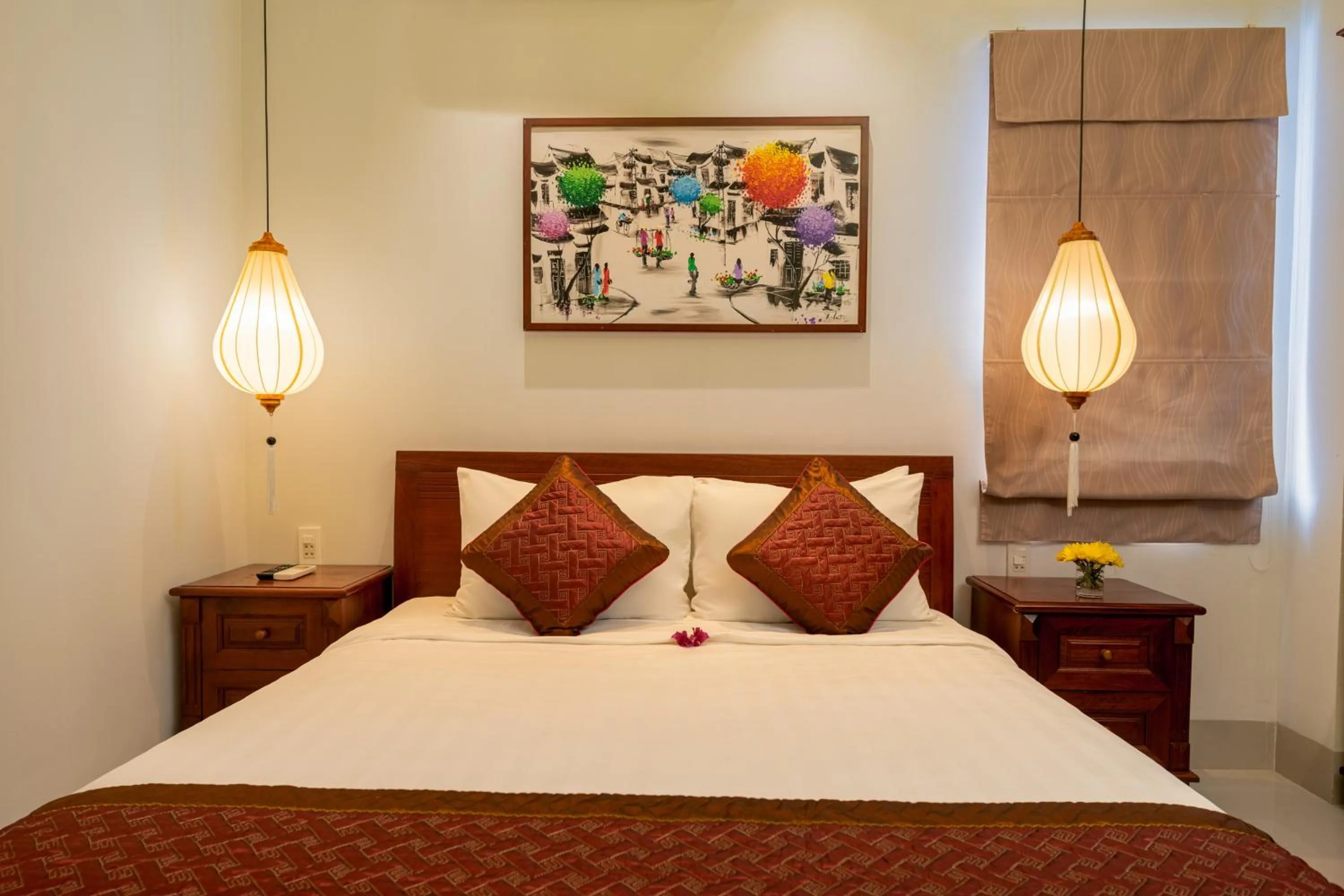 Bed in Iris De Villa Hoi An