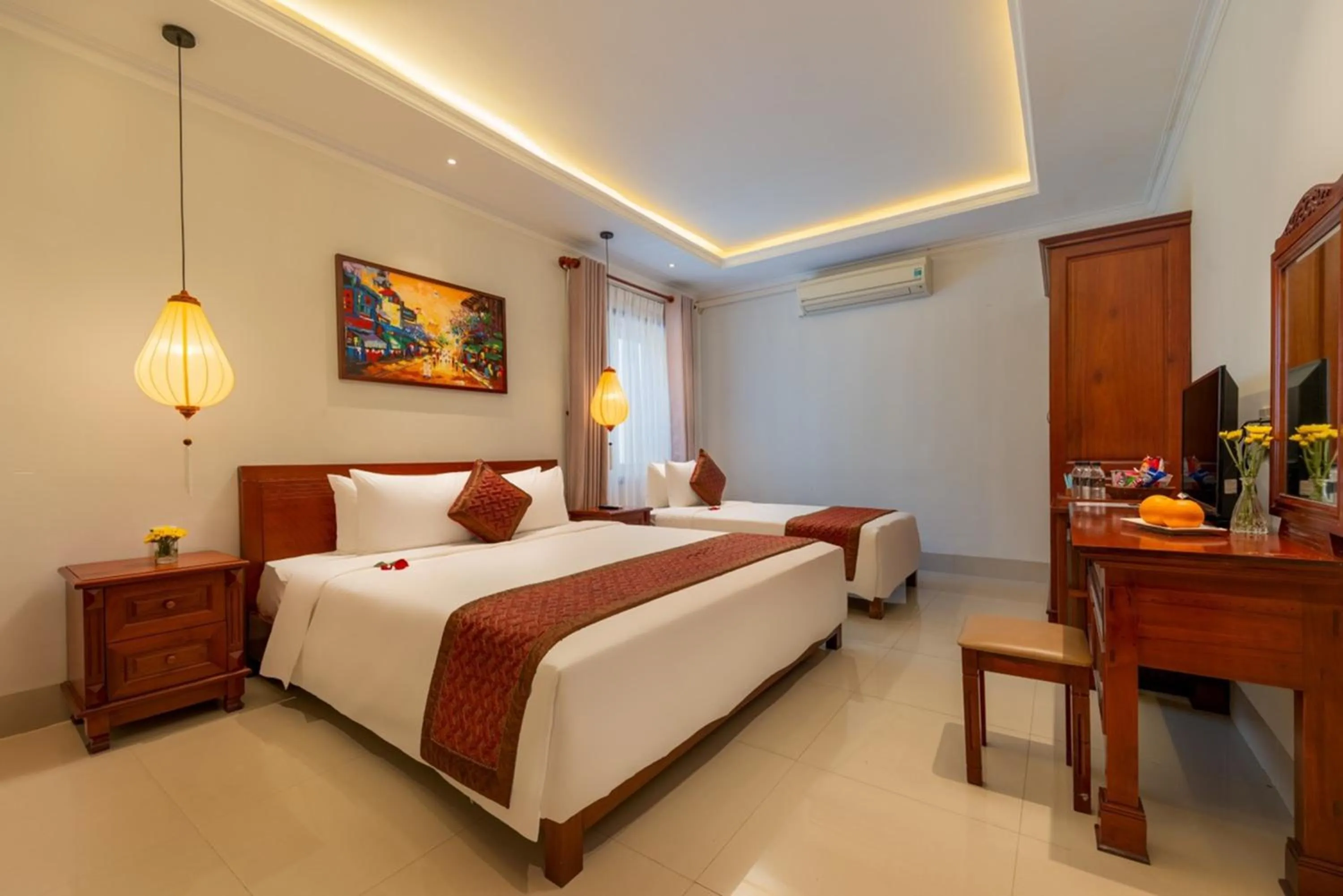 Bed in Iris De Villa Hoi An