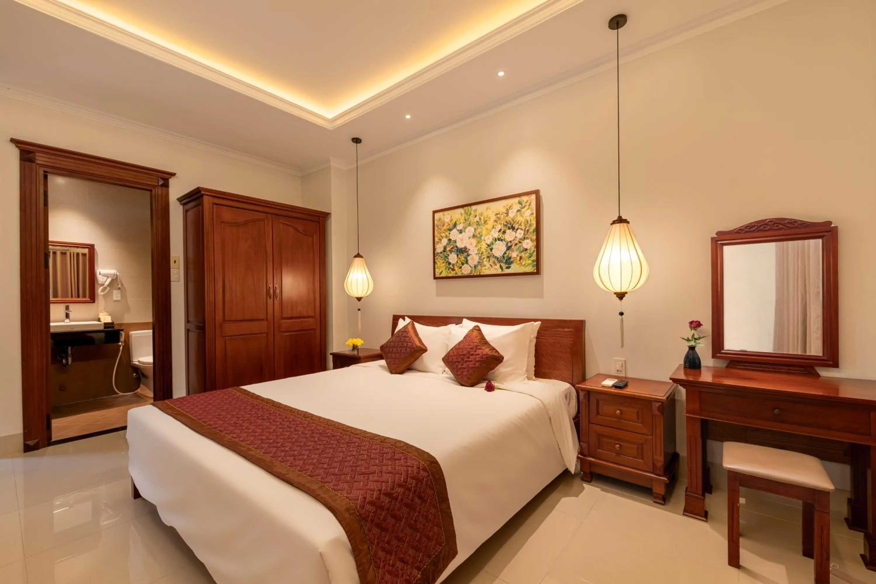 Bed in Iris De Villa Hoi An