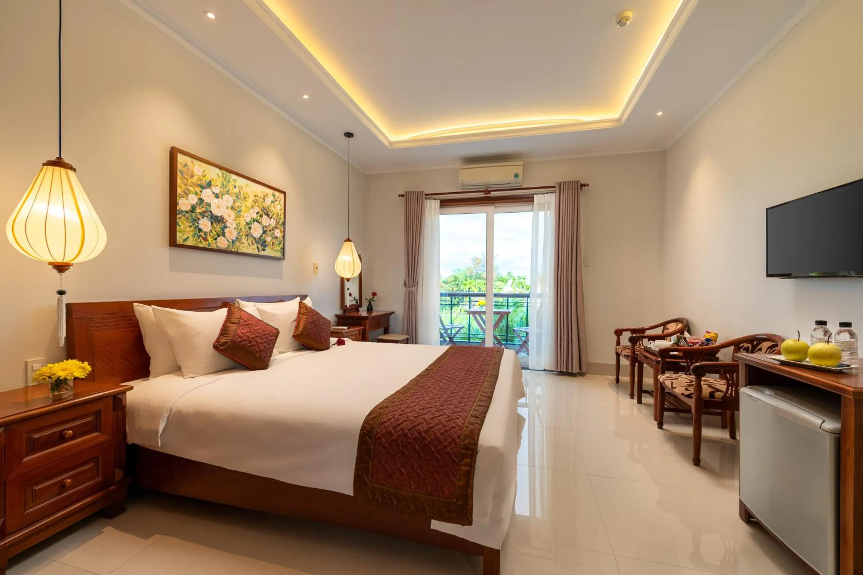 Bed in Iris De Villa Hoi An