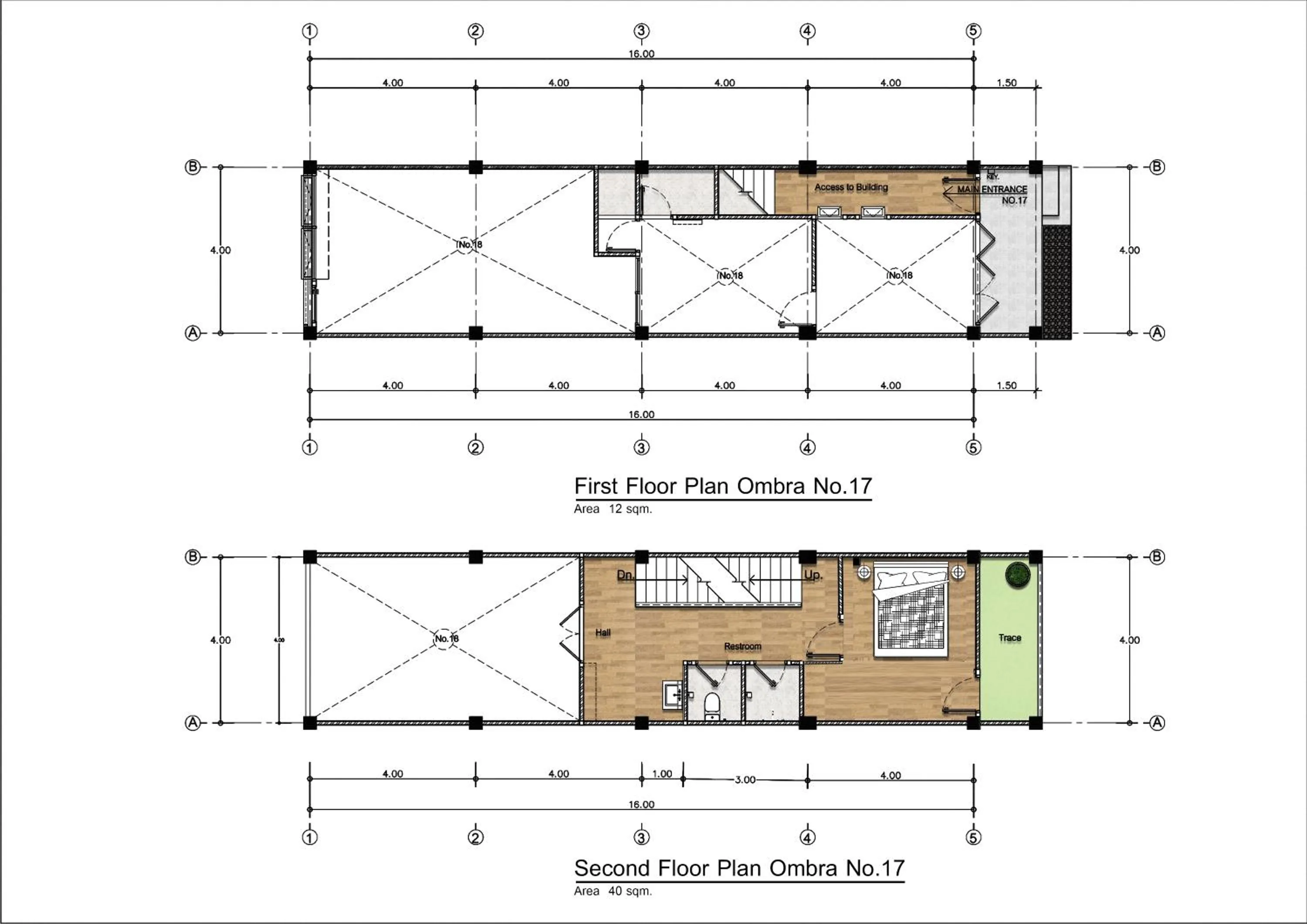 Floor plan in Near One Nimman 4Bedrooms TownHouse
