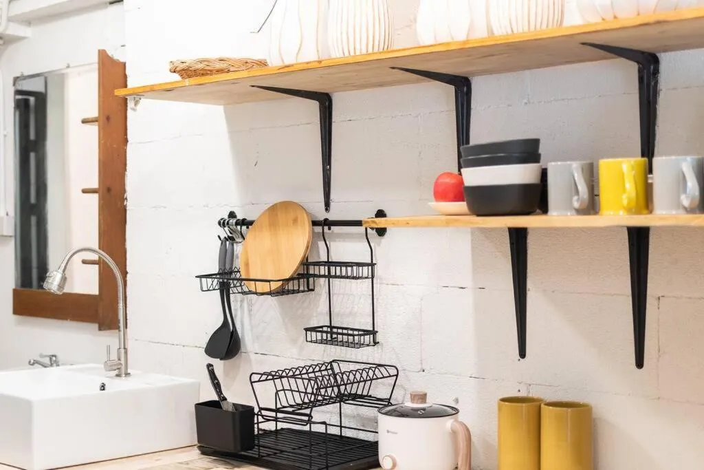 Kitchen or kitchenette in Near One Nimman 1 Bedroom in TownHouse