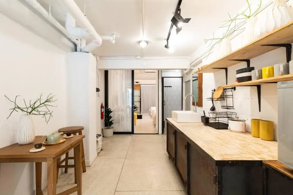 Kitchen or kitchenette in Near One Nimman 1 Bedroom in TownHouse