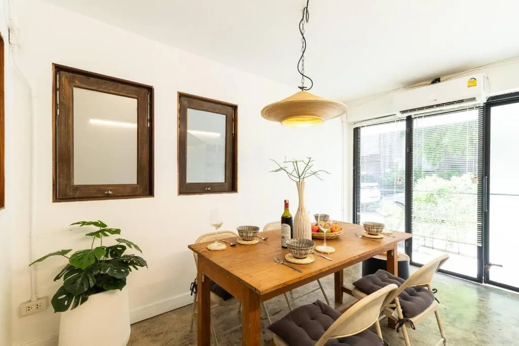 Dining area in Near One Nimman 1 Bedroom in TownHouse